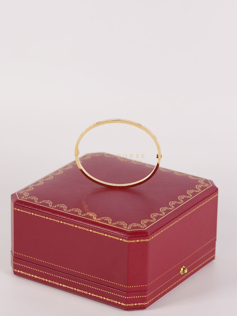 Love Bangle Bracelet in 18K Gold | Purse Maison Luxury Bags Shop
