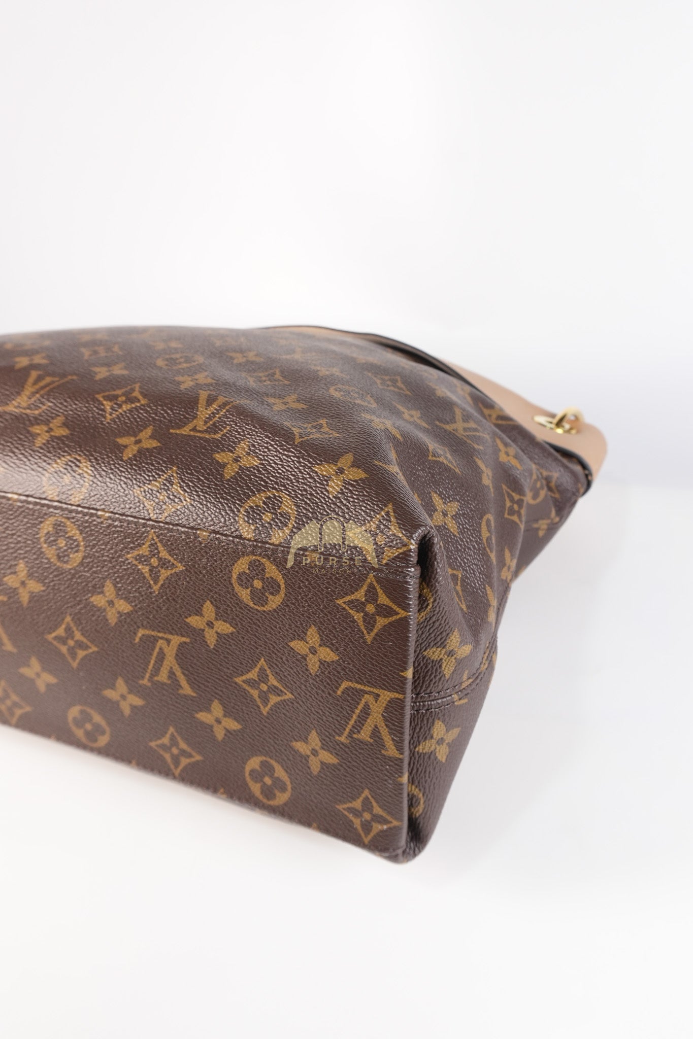 Tuileries Hobo Bag in Monogram and Light Beige (Date code: CA0148)