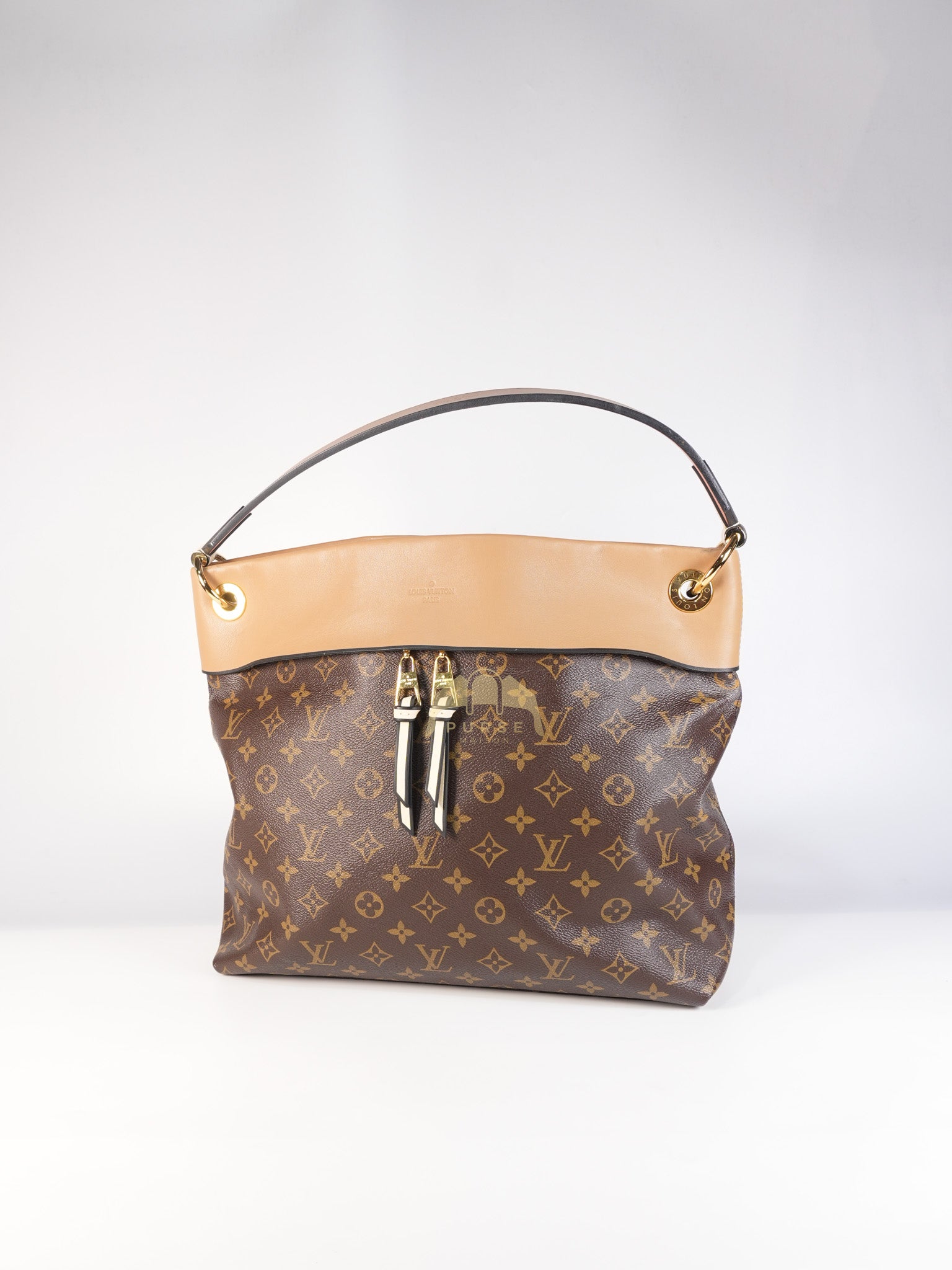 Tuileries Hobo Bag in Monogram and Light Beige (Date code: CA0148)