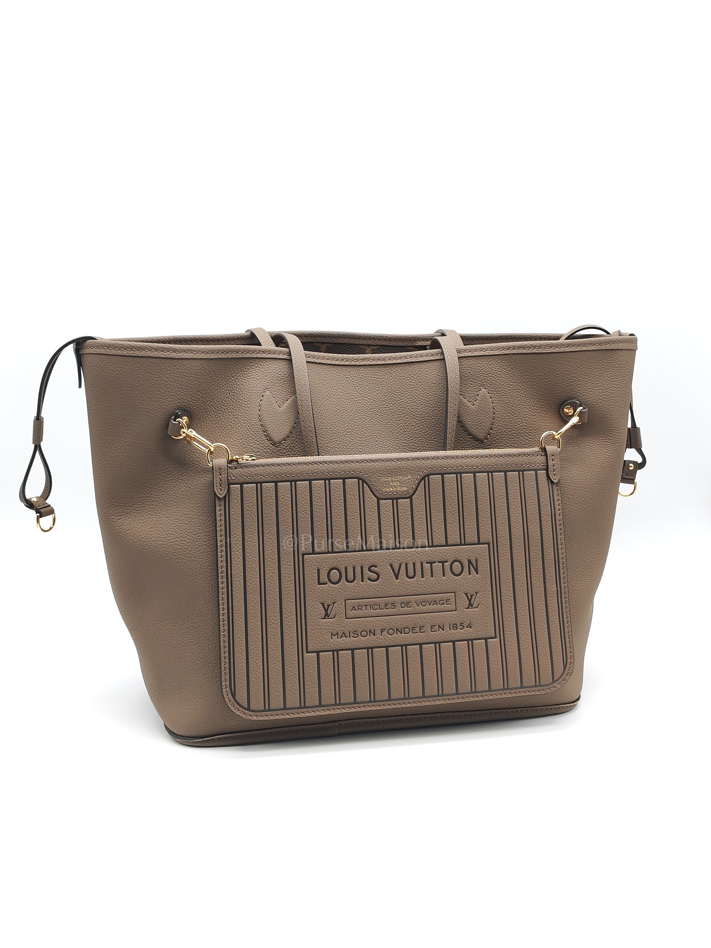 LV Inside Out Neverfull Microchip | Purse Maison Luxury Bags Shop