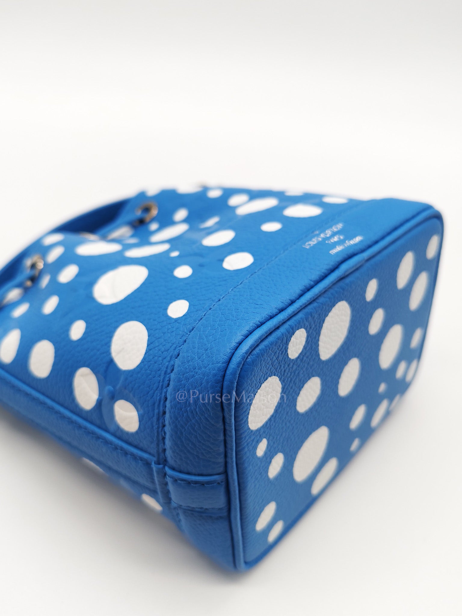 LV x Yayoi Kusama Nano Neo Noe Giant Monogram Infinity Dots Bucket Bag (Microchip) | Purse Maison Luxury Bags Shop