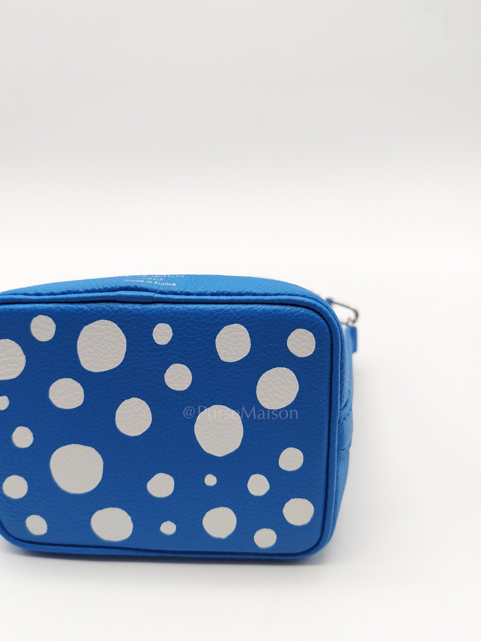 LV x Yayoi Kusama Nano Neo Noe Giant Monogram Infinity Dots Bucket Bag (Microchip) | Purse Maison Luxury Bags Shop