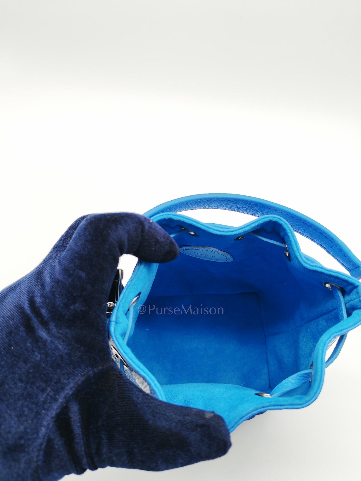 LV x Yayoi Kusama Nano Neo Noe Giant Monogram Infinity Dots Bucket Bag (Microchip) | Purse Maison Luxury Bags Shop