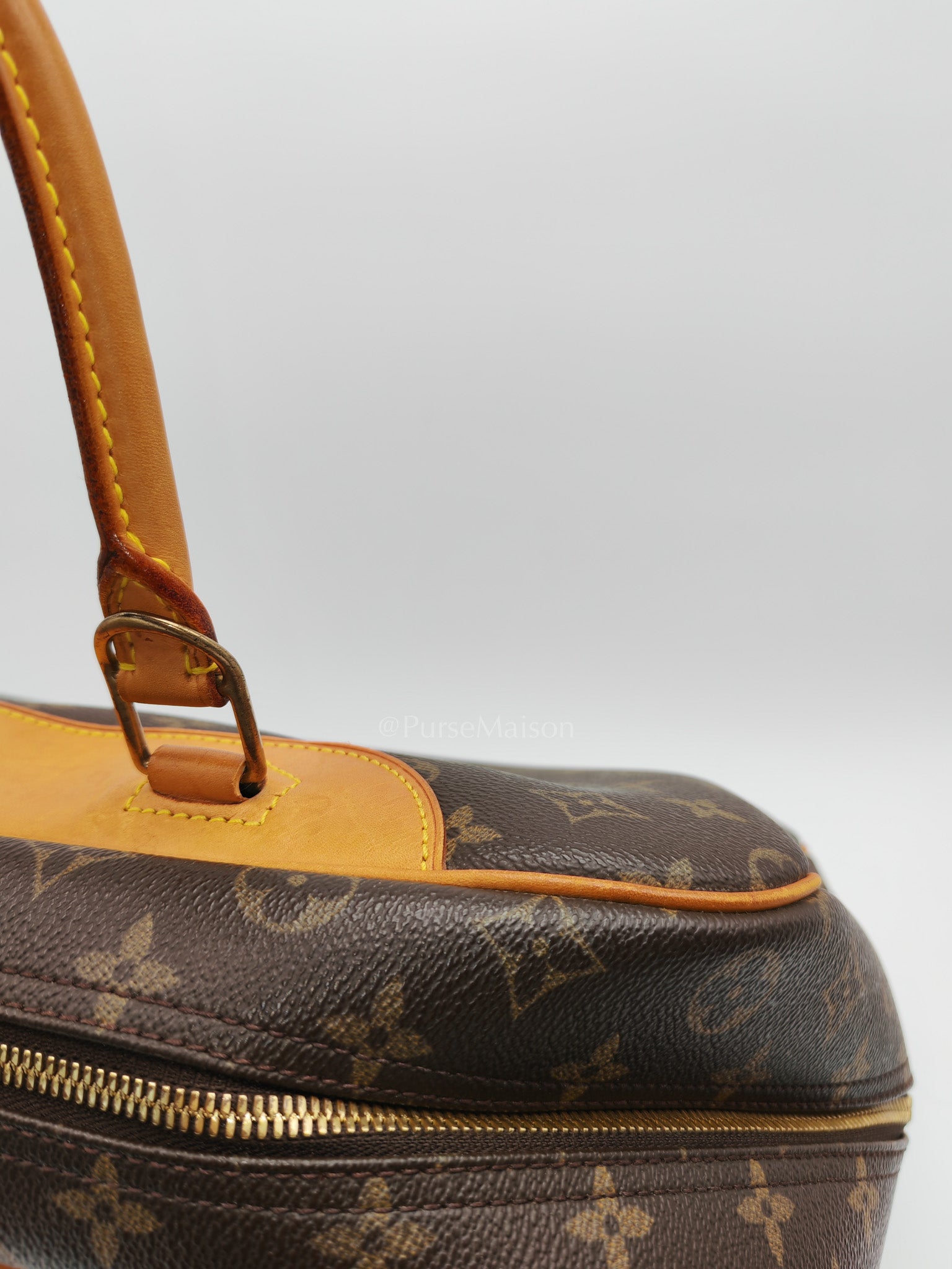 Deauville Monogram Canvas Handbag (Date Code: MB0041)