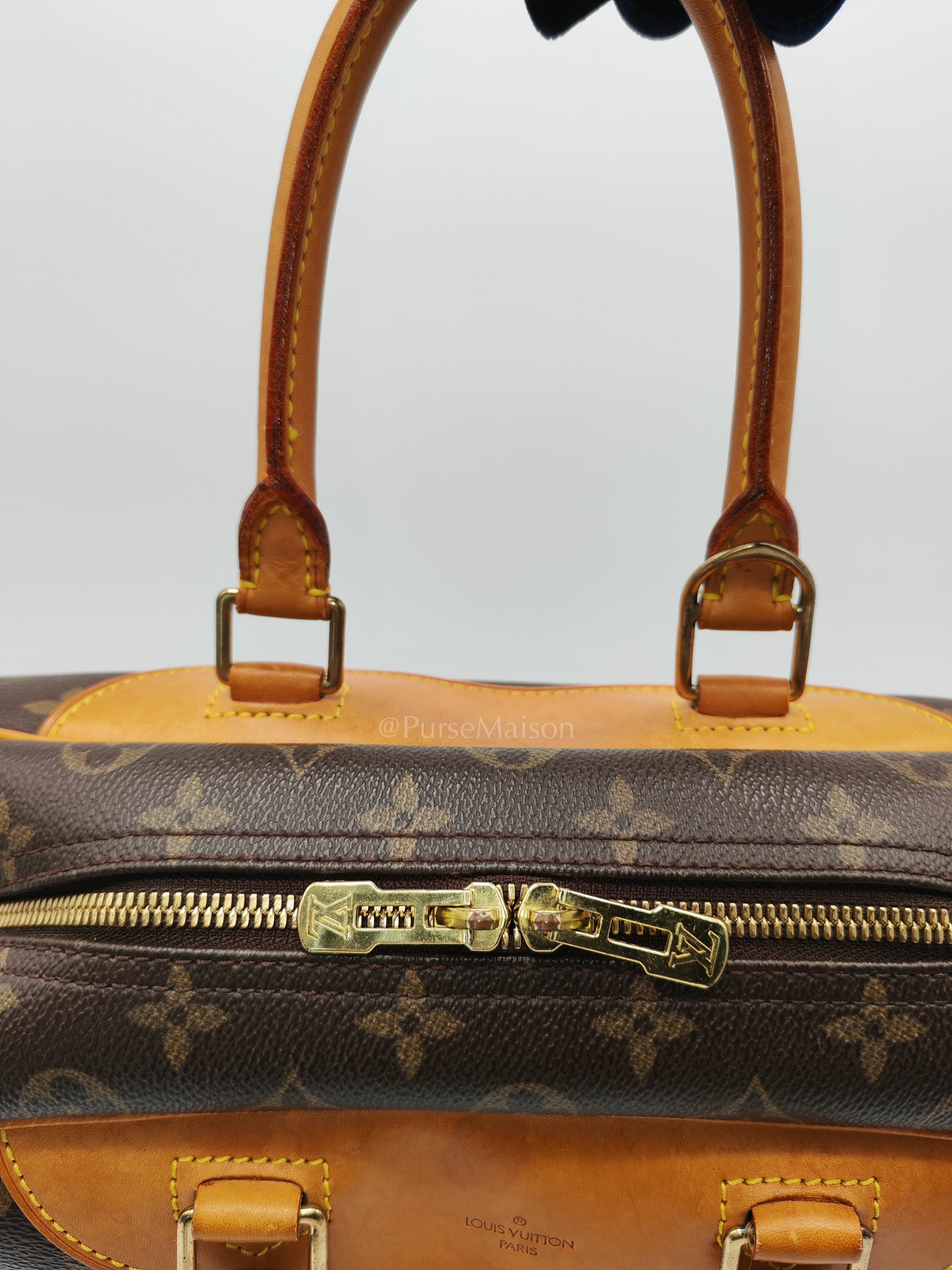 Deauville Monogram Canvas Handbag (Date Code: MB0041)