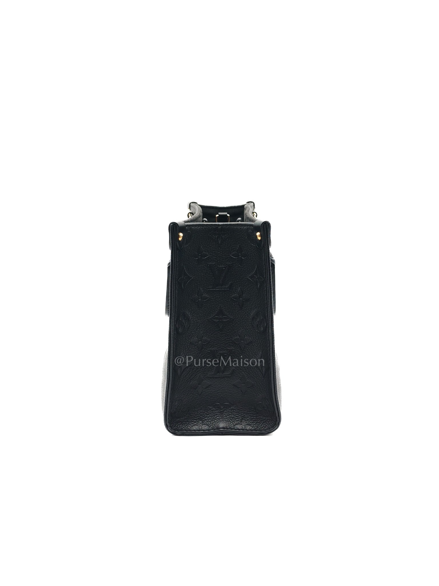 Louis Vuitton OnTheGo (OTG) PM in Black Empreinte Leather (Microchip)