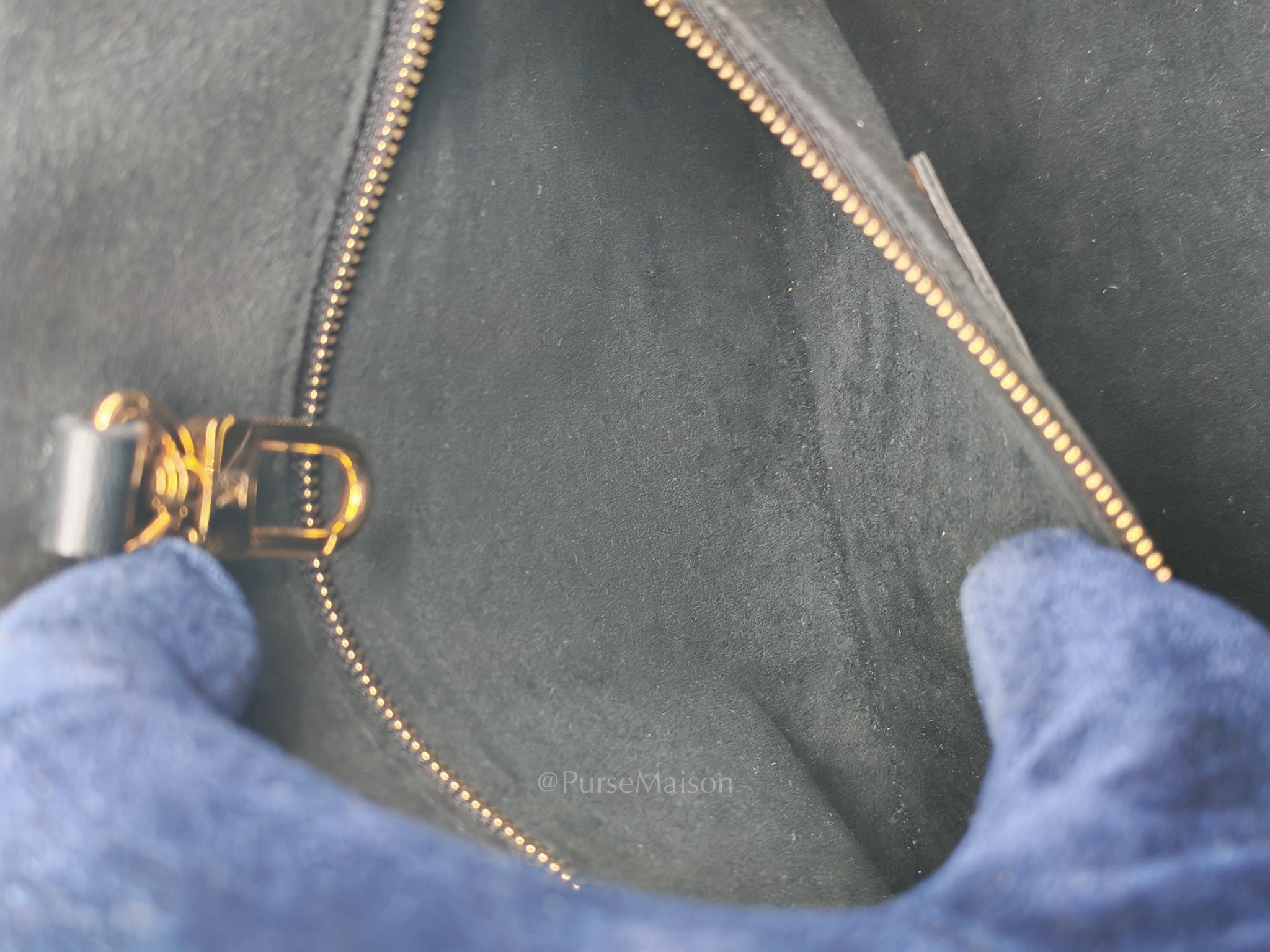 Louis Vuitton OnTheGo (OTG) PM in Black Empreinte Leather (Microchip)