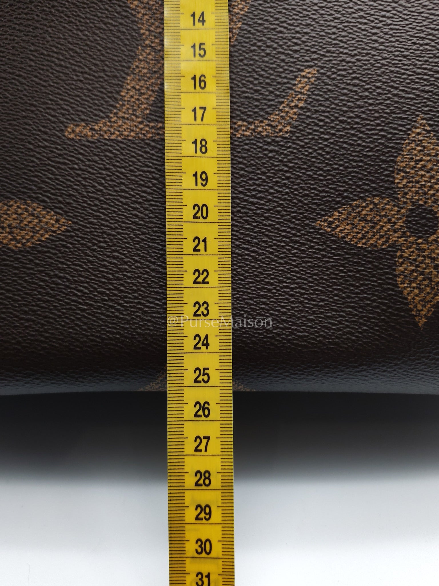 Louis Vuitton OntheGo MM in Reverse Monogram Canvas and Gold Hardware Microchip