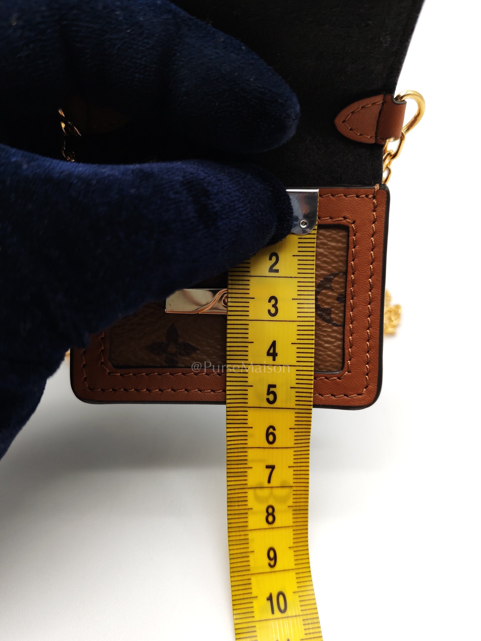 Pico Dauphine Monogram Reverse Canvas (Date Code: IK0290)