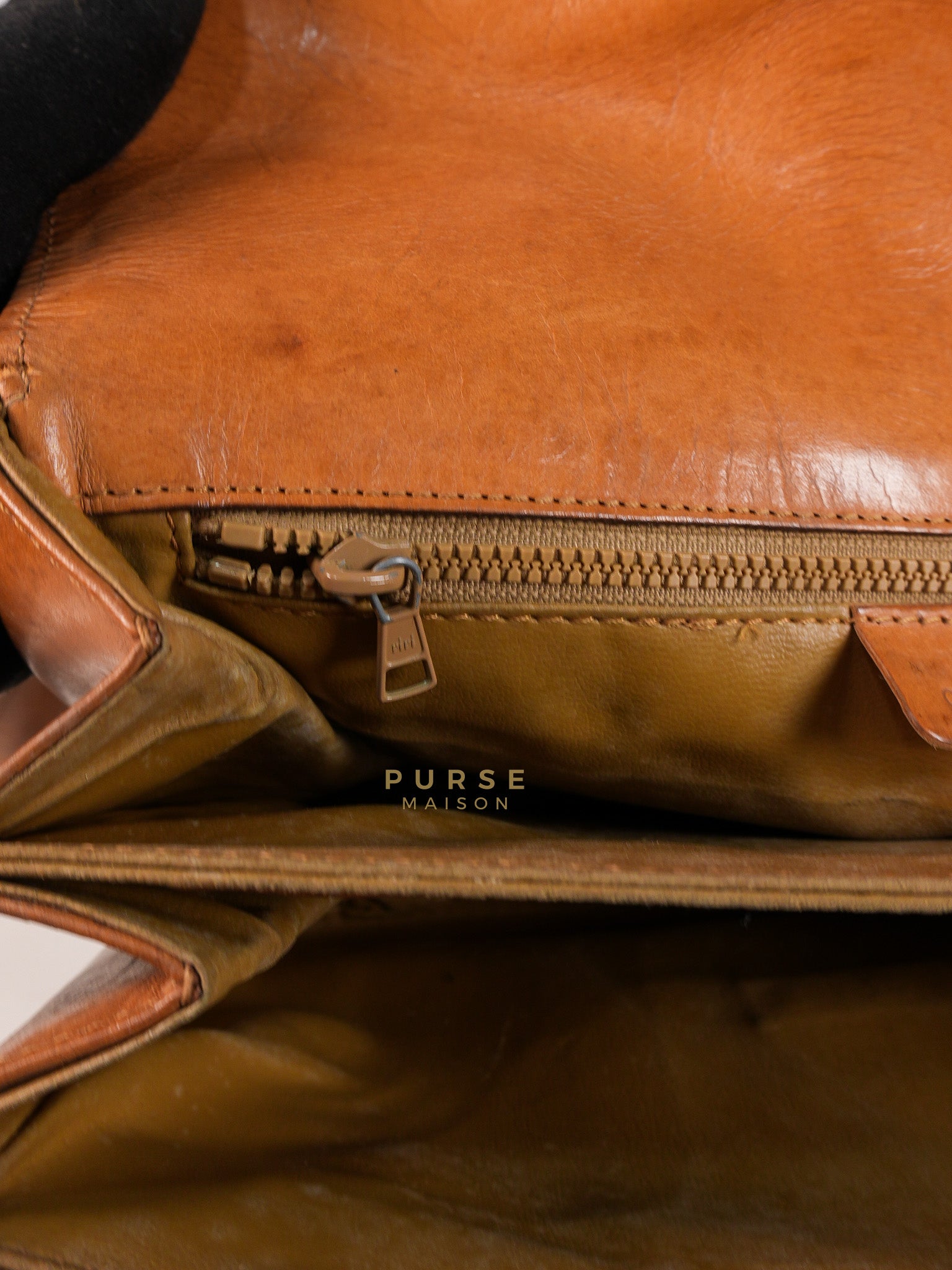 Macadam Crossbody Bag in Brown & Gold Hardware | Purse Maison Luxury Bags Shop