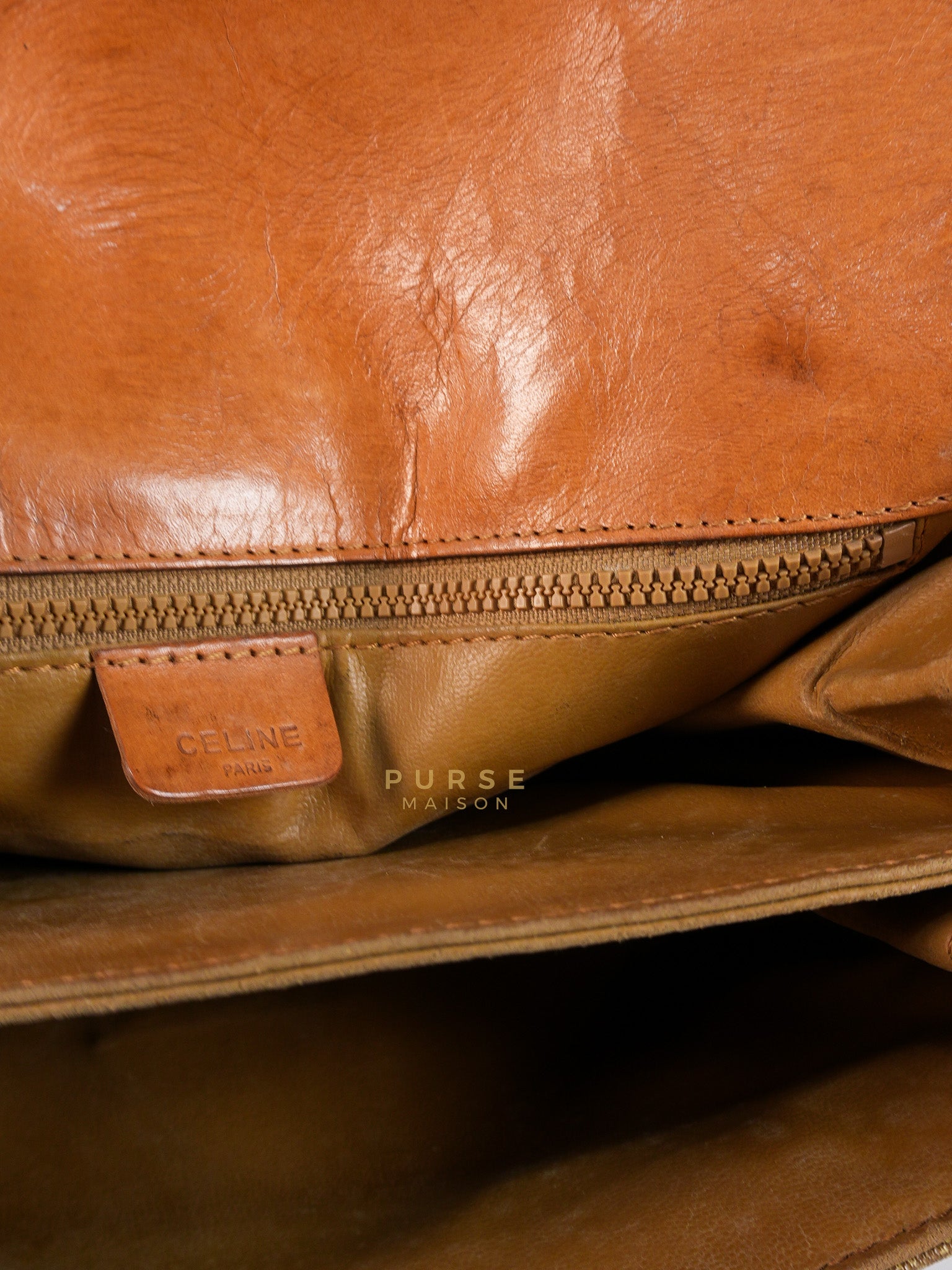 Macadam Crossbody Bag in Brown & Gold Hardware | Purse Maison Luxury Bags Shop