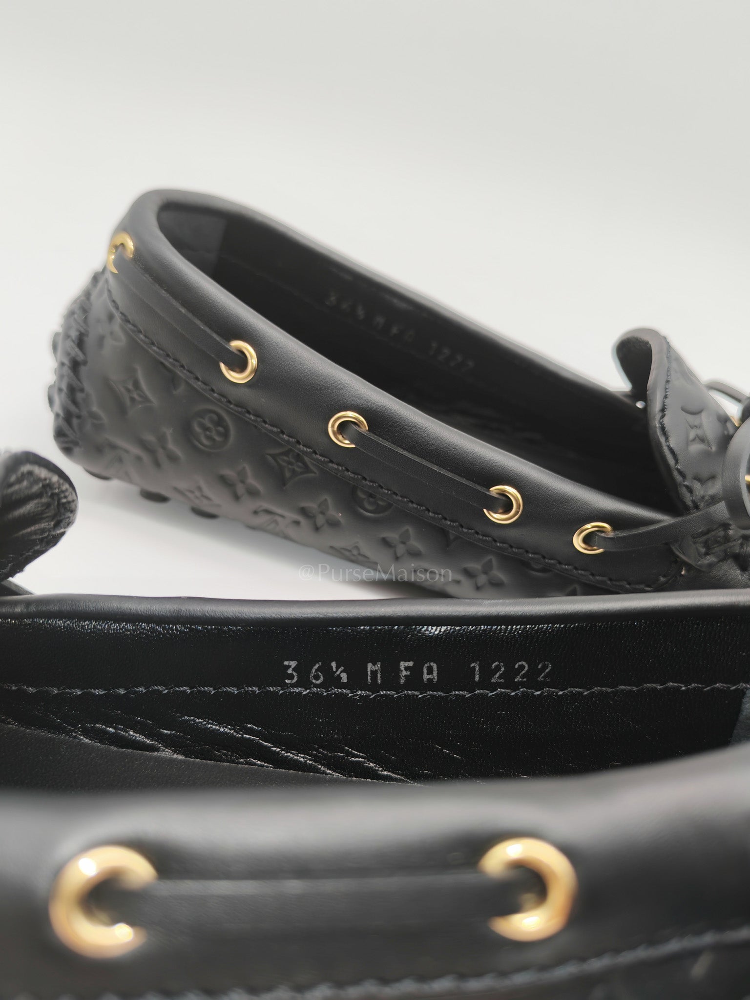 Gloria Flat Loafers in Black Size 36 1/2 (23.5 cm)