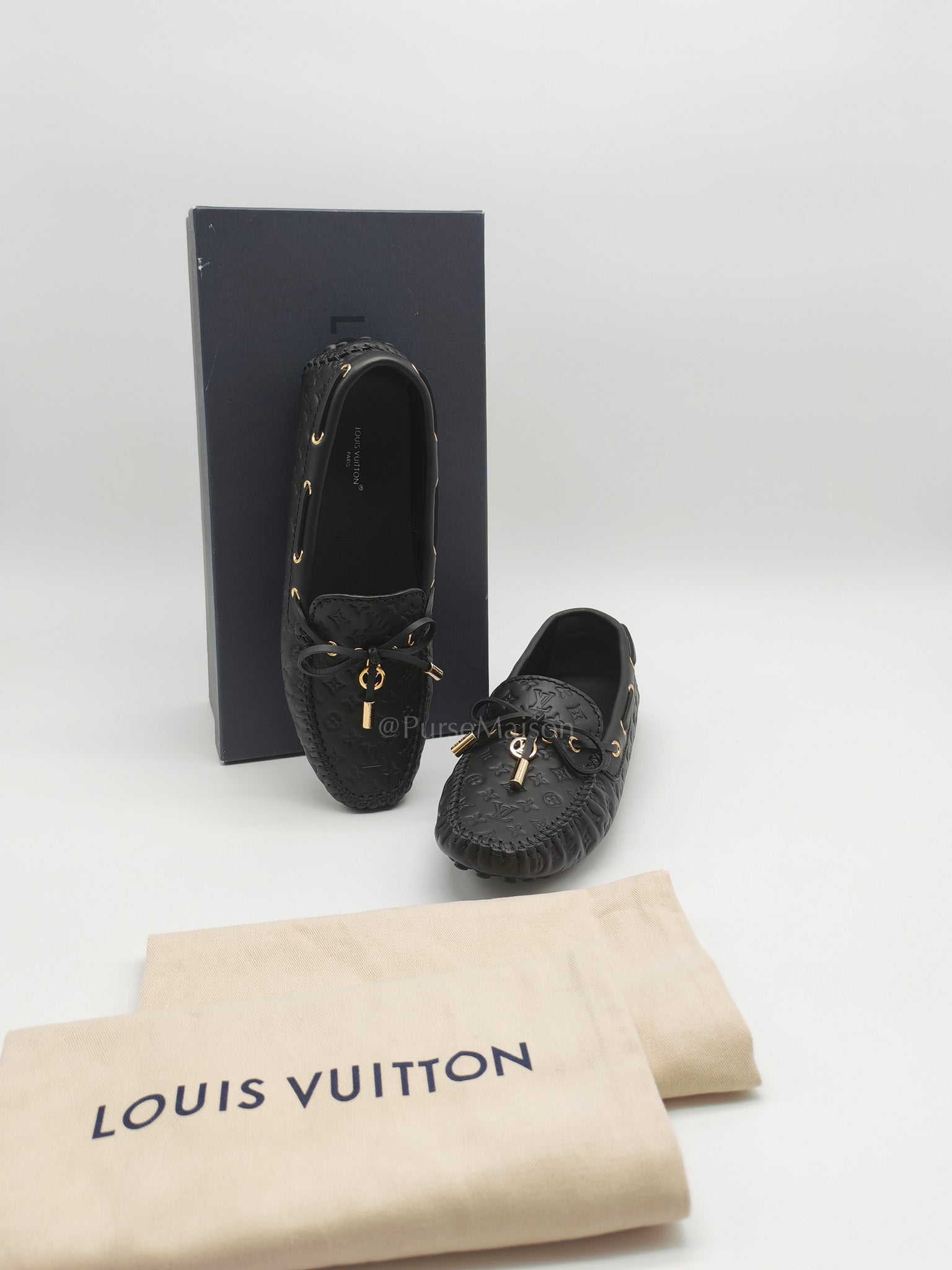 Gloria Flat Loafers in Black Size 36 1/2 (23.5 cm)