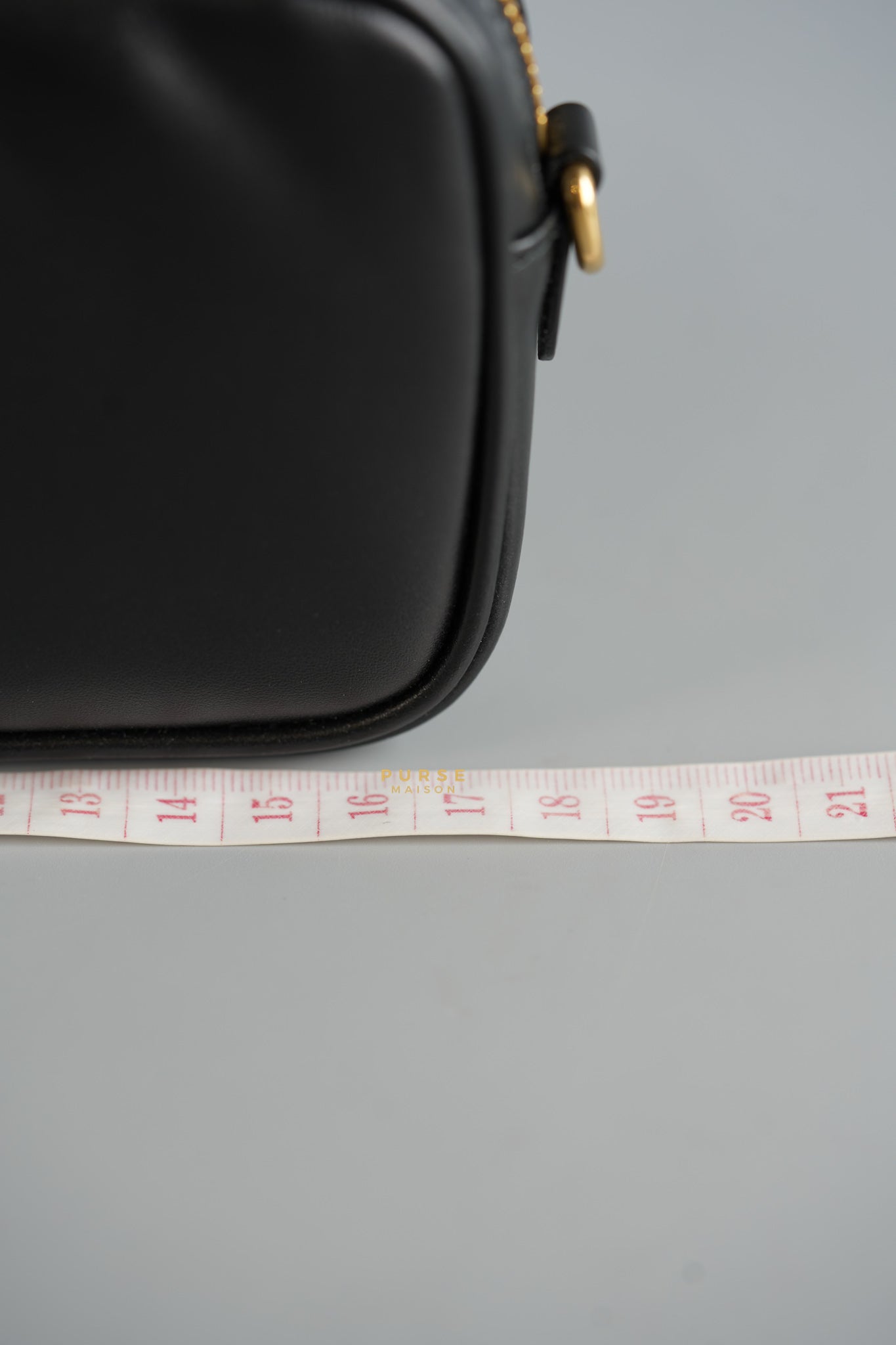 Maniglia Softy Padded Leather Noir Pouch | Purse Maison Luxury Bags Shop