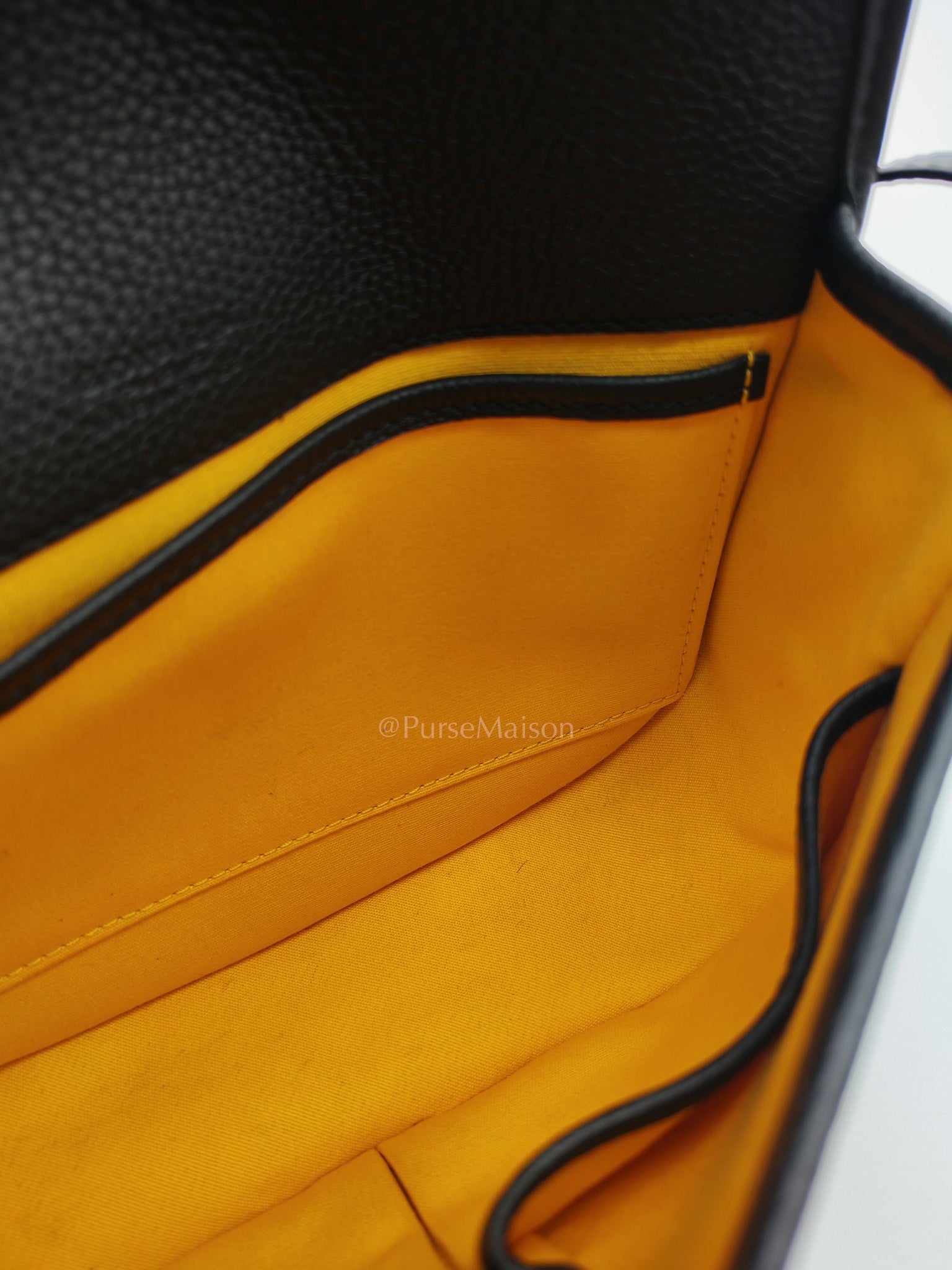 Belvedere PM in Black Goyardine Canvas Crossbody Bag