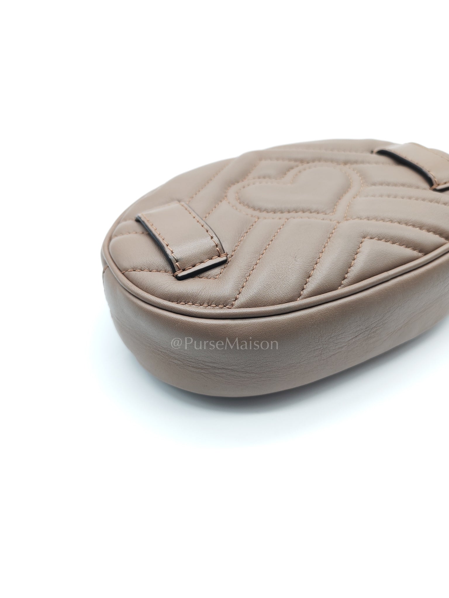 Marmont Belt Bag in Dusty Rose | Purse Maison Luxury Bags Shop