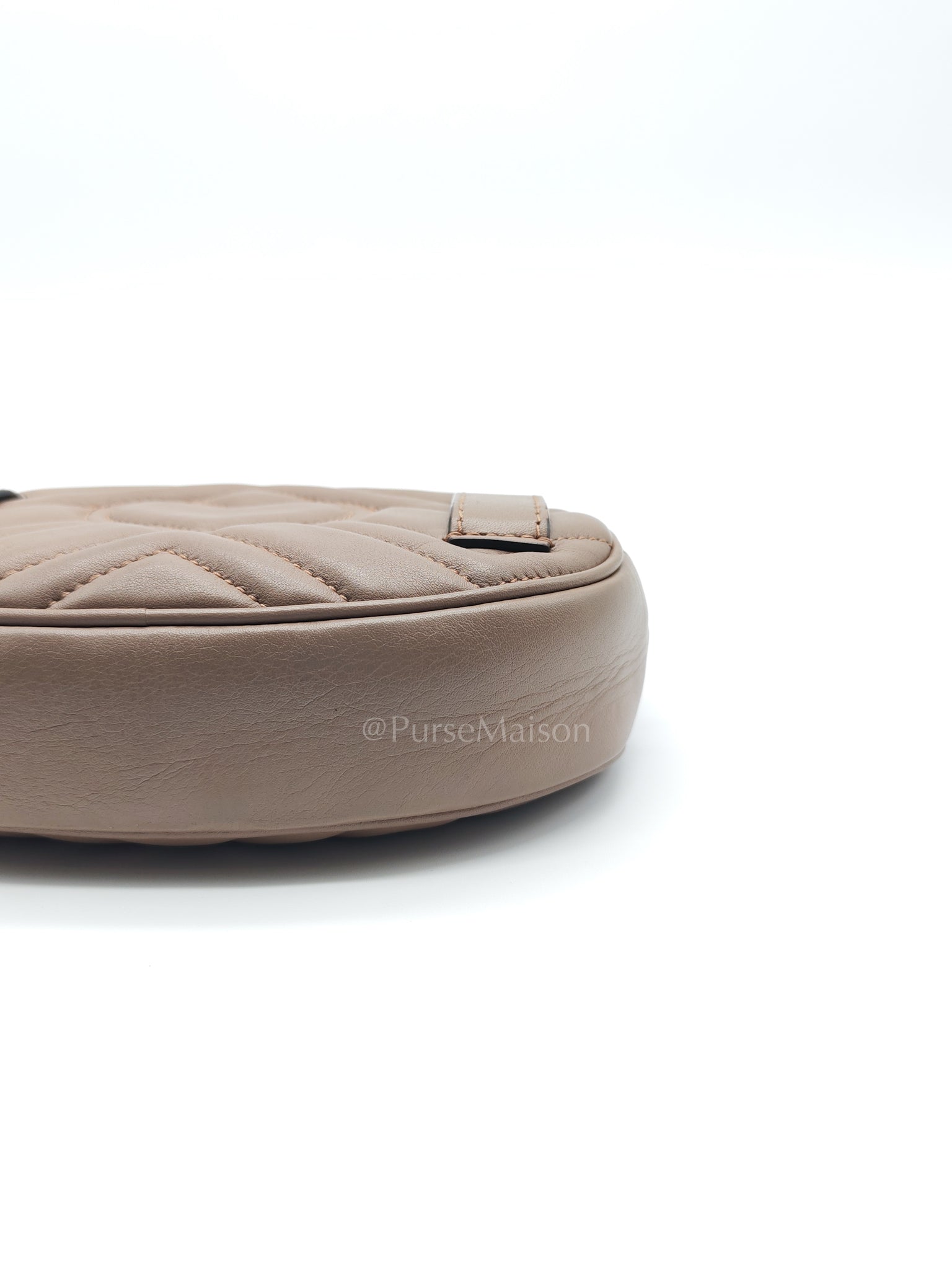 Marmont Belt Bag in Dusty Rose | Purse Maison Luxury Bags Shop