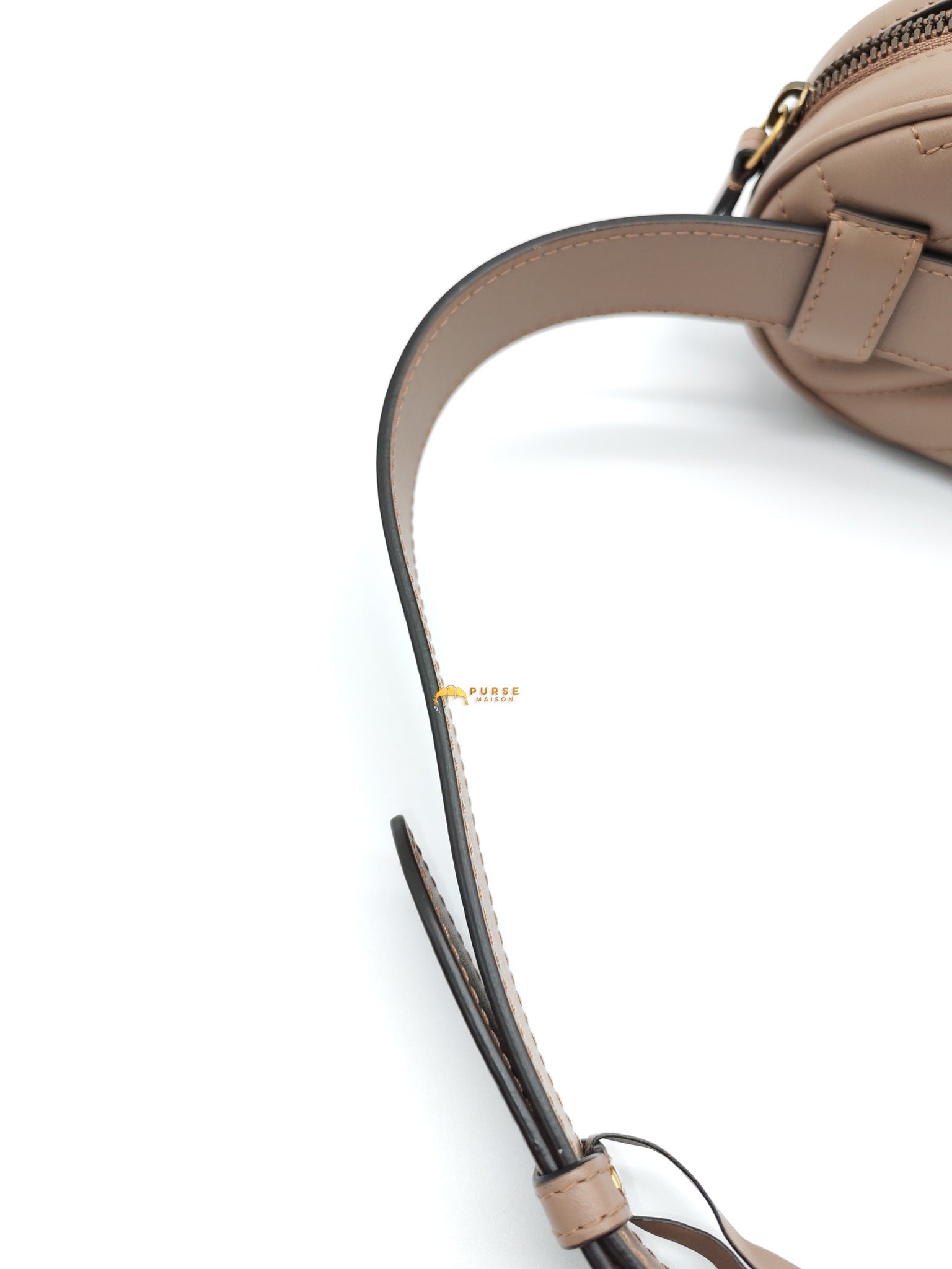 Marmont Belt Bag in Dusty Rose | Purse Maison Luxury Bags Shop