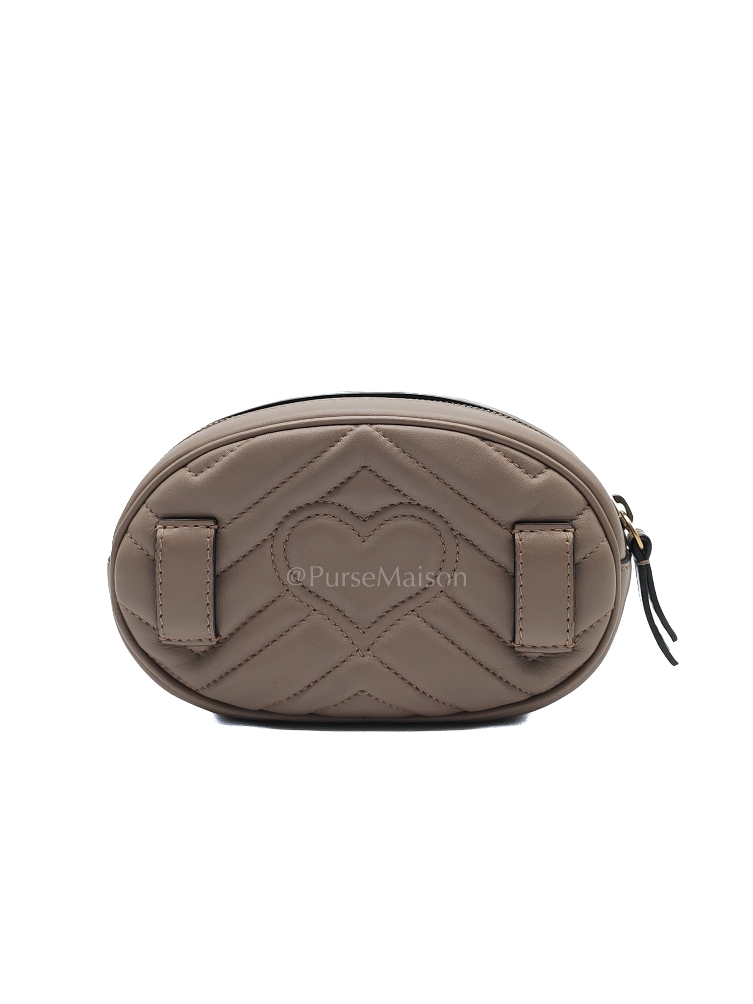 Marmont Belt Bag in Dusty Rose | Purse Maison Luxury Bags Shop