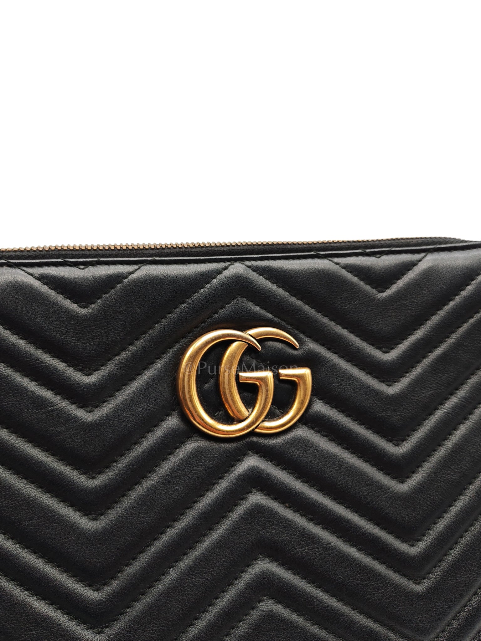 Marmont Matelasse Black Chain Shoulder Bag | Purse Maison Luxury Bags Shop