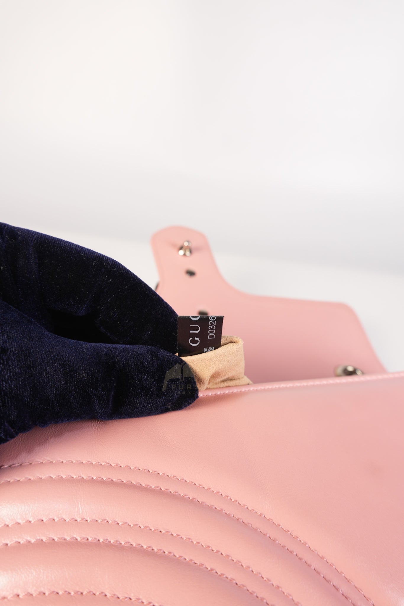 Marmont Small in Pink Matelasse Leather and Silver Hardware Crossbody Bag | Purse Maison Luxury Bags Shop