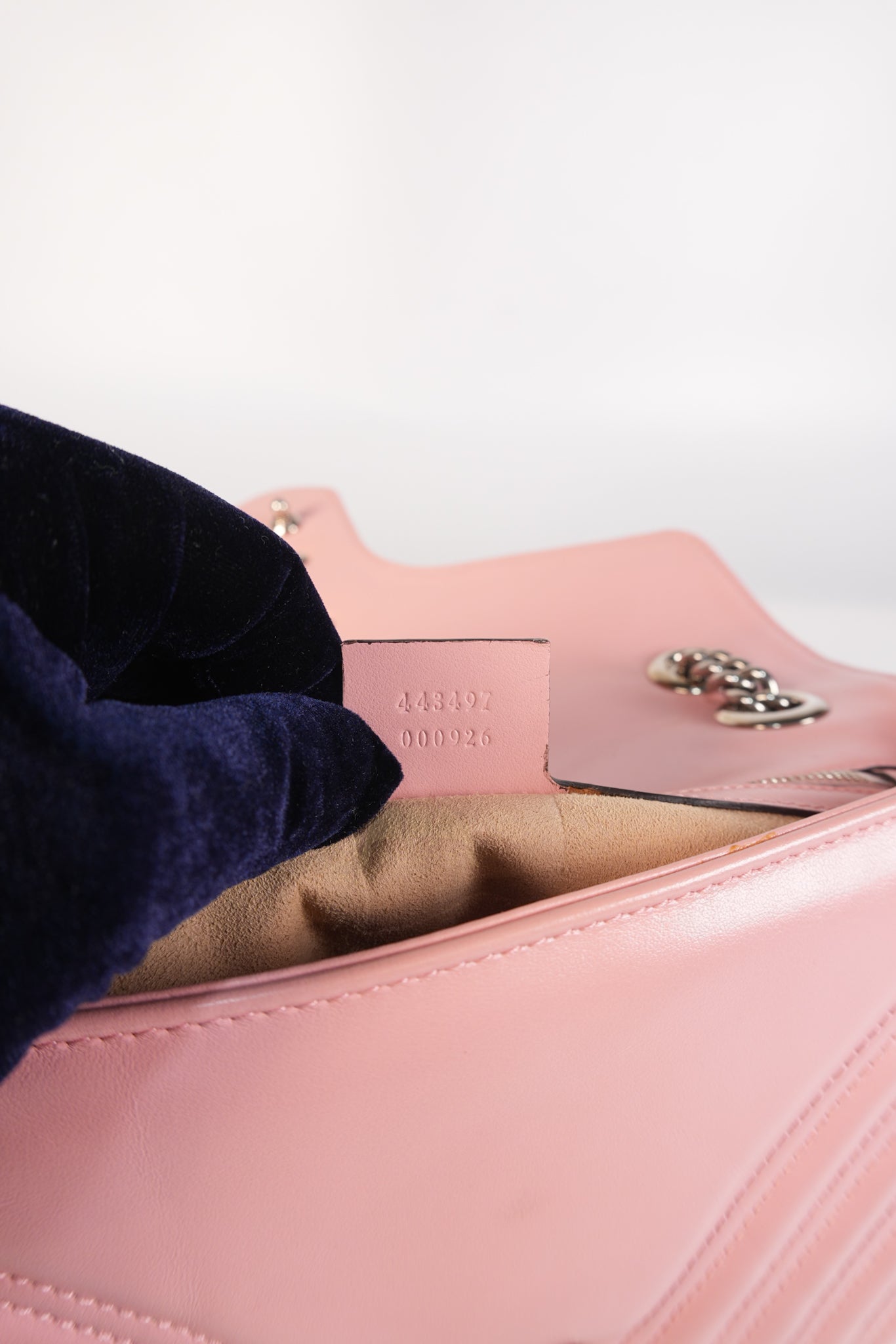 Marmont Small in Pink Matelasse Leather and Silver Hardware Crossbody Bag | Purse Maison Luxury Bags Shop