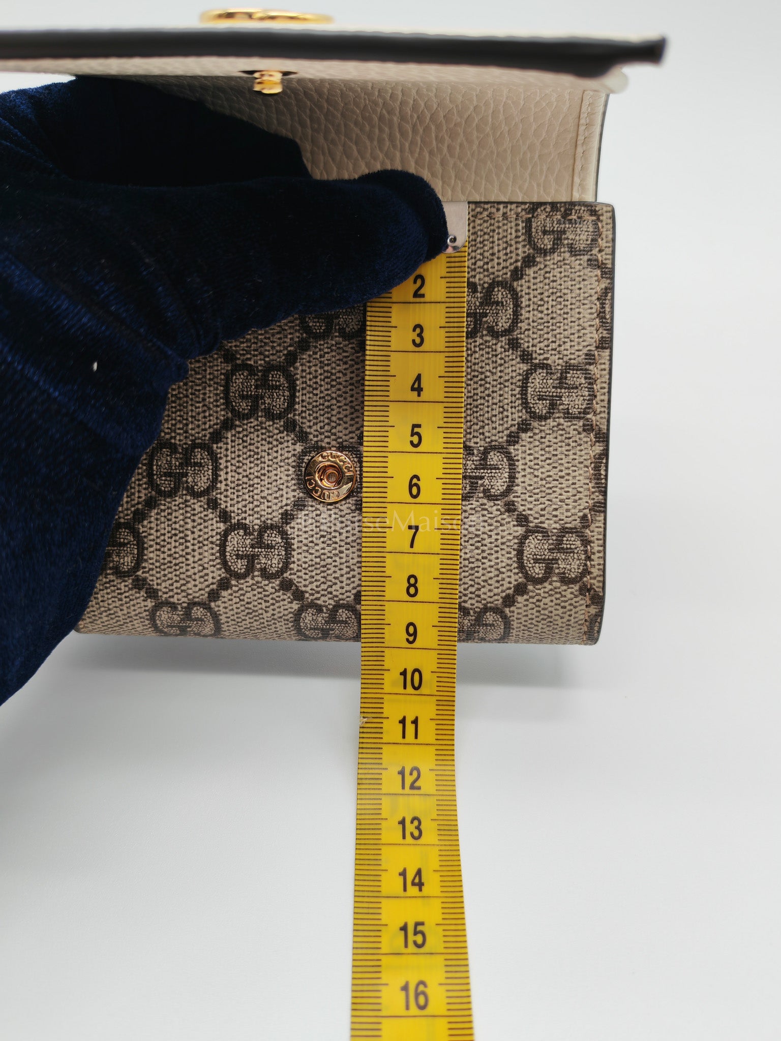 Marmont Wallet Bi-color GG Supreme Canvas | Purse Maison Luxury Bags Shop