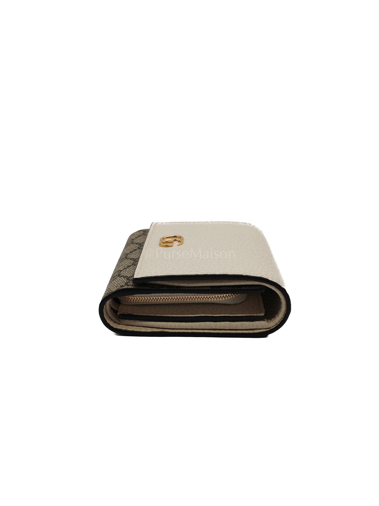 Marmont Wallet Bi-color GG Supreme Canvas | Purse Maison Luxury Bags Shop