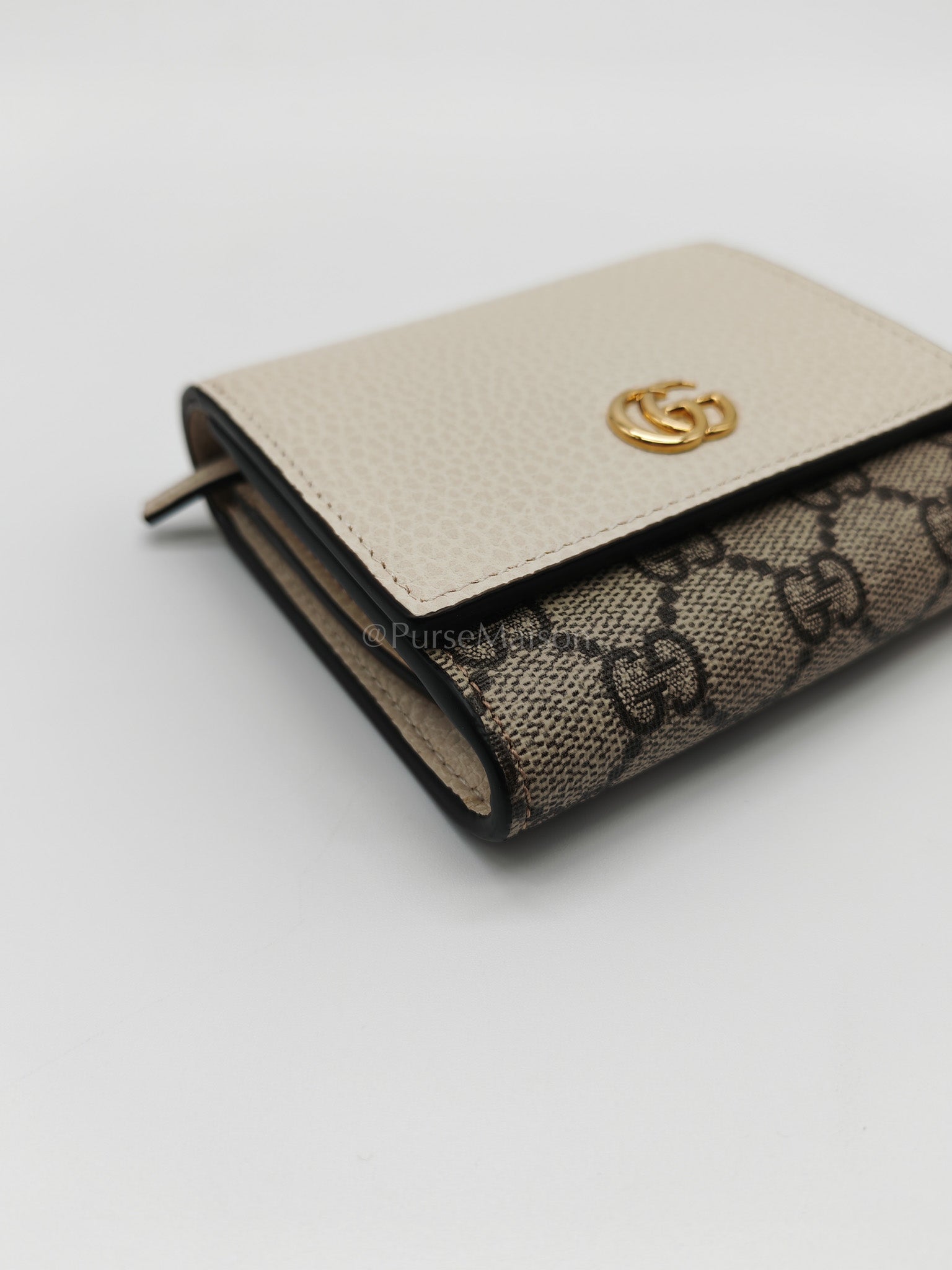 Marmont Wallet Bi-color GG Supreme Canvas | Purse Maison Luxury Bags Shop