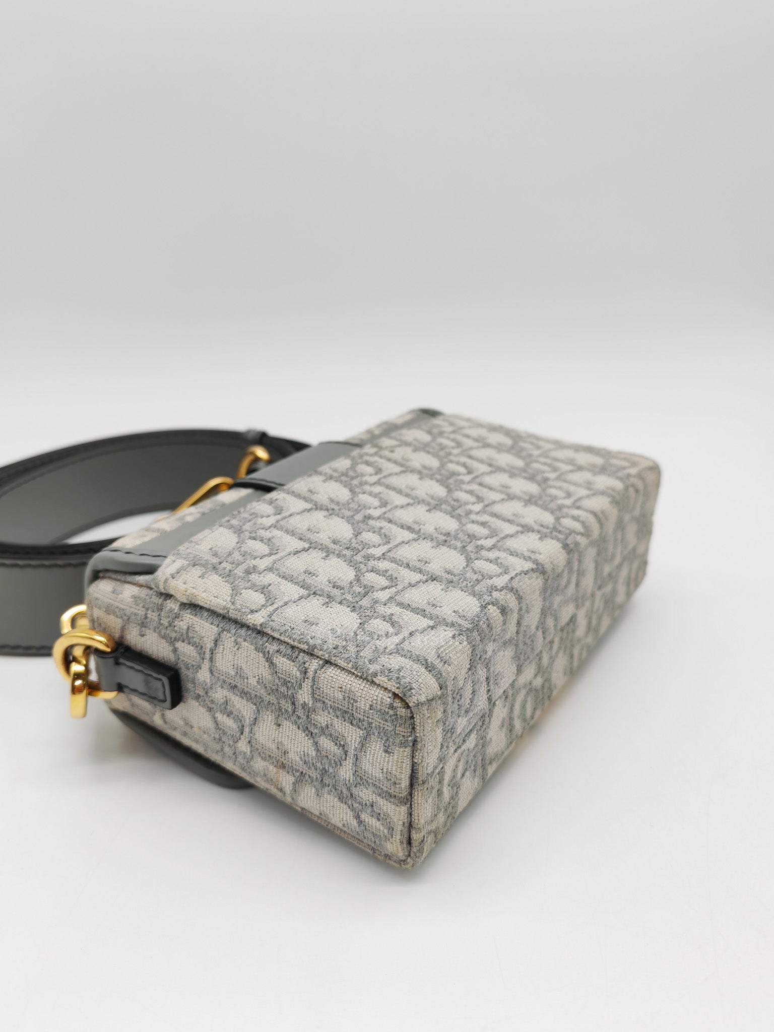 Dior 30 montaigne box bag oblique jacquard