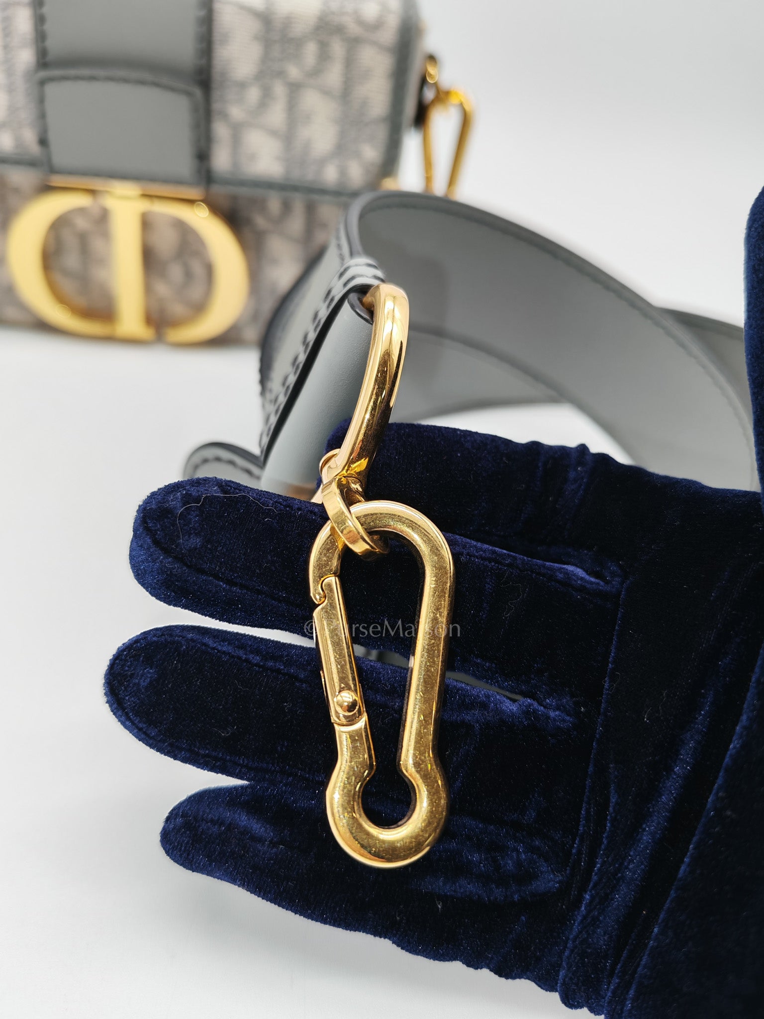 Dior 30 montaigne box bag oblique jacquard
