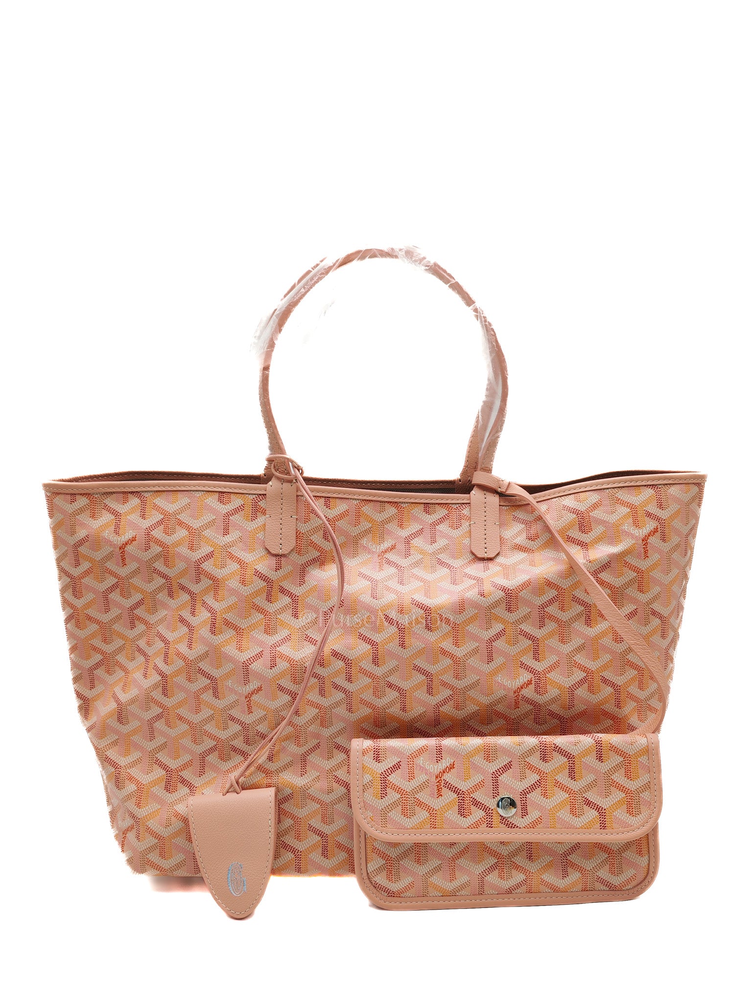 Goyard saint louis tote powder pink