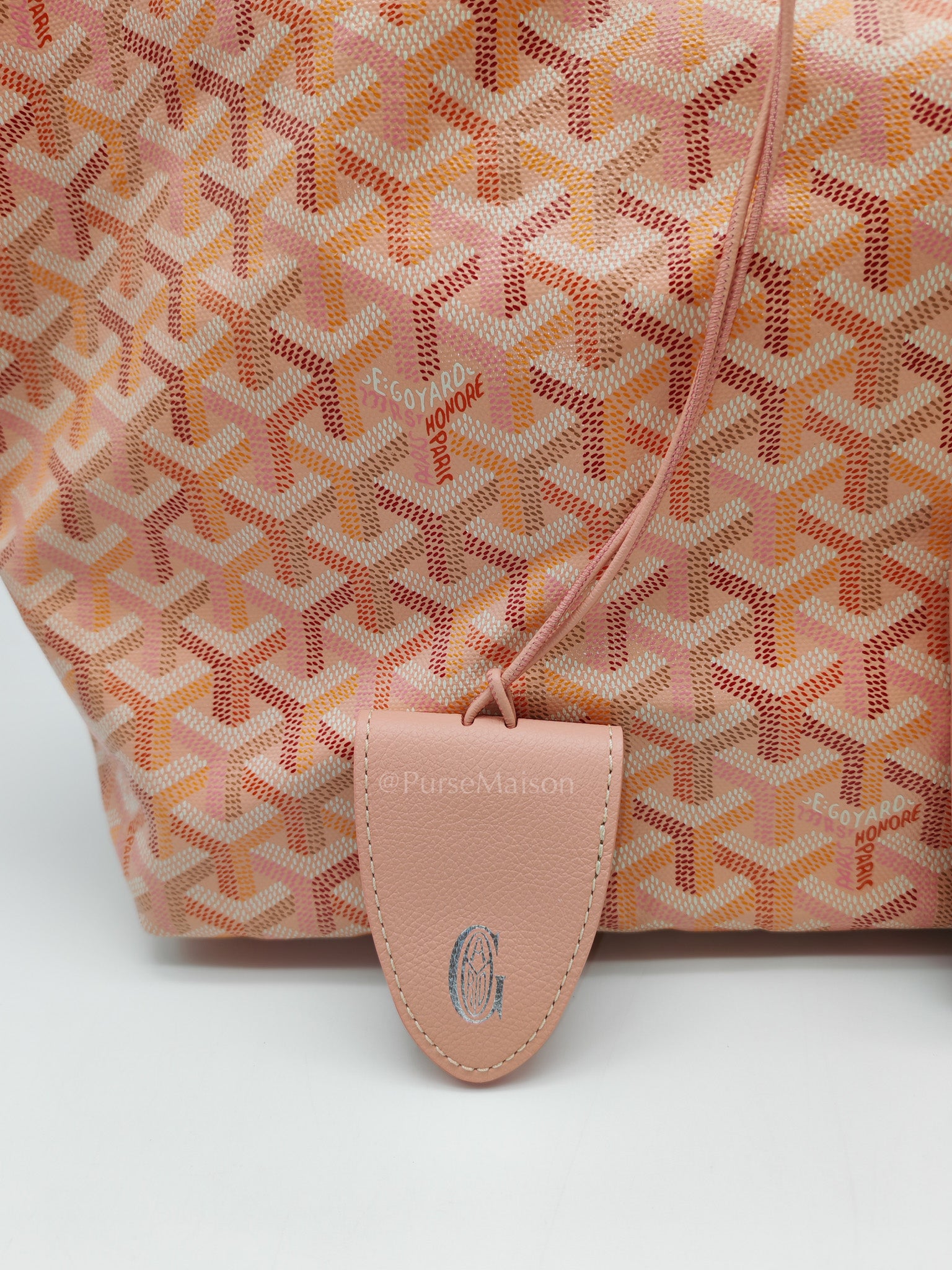 Goyard saint louis tote powder pink