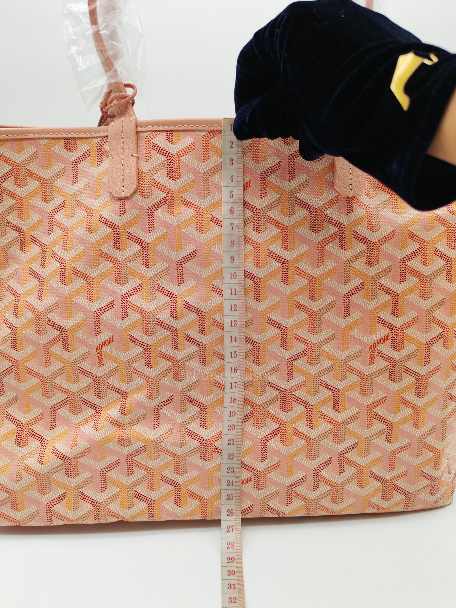 Goyard saint louis tote powder pink