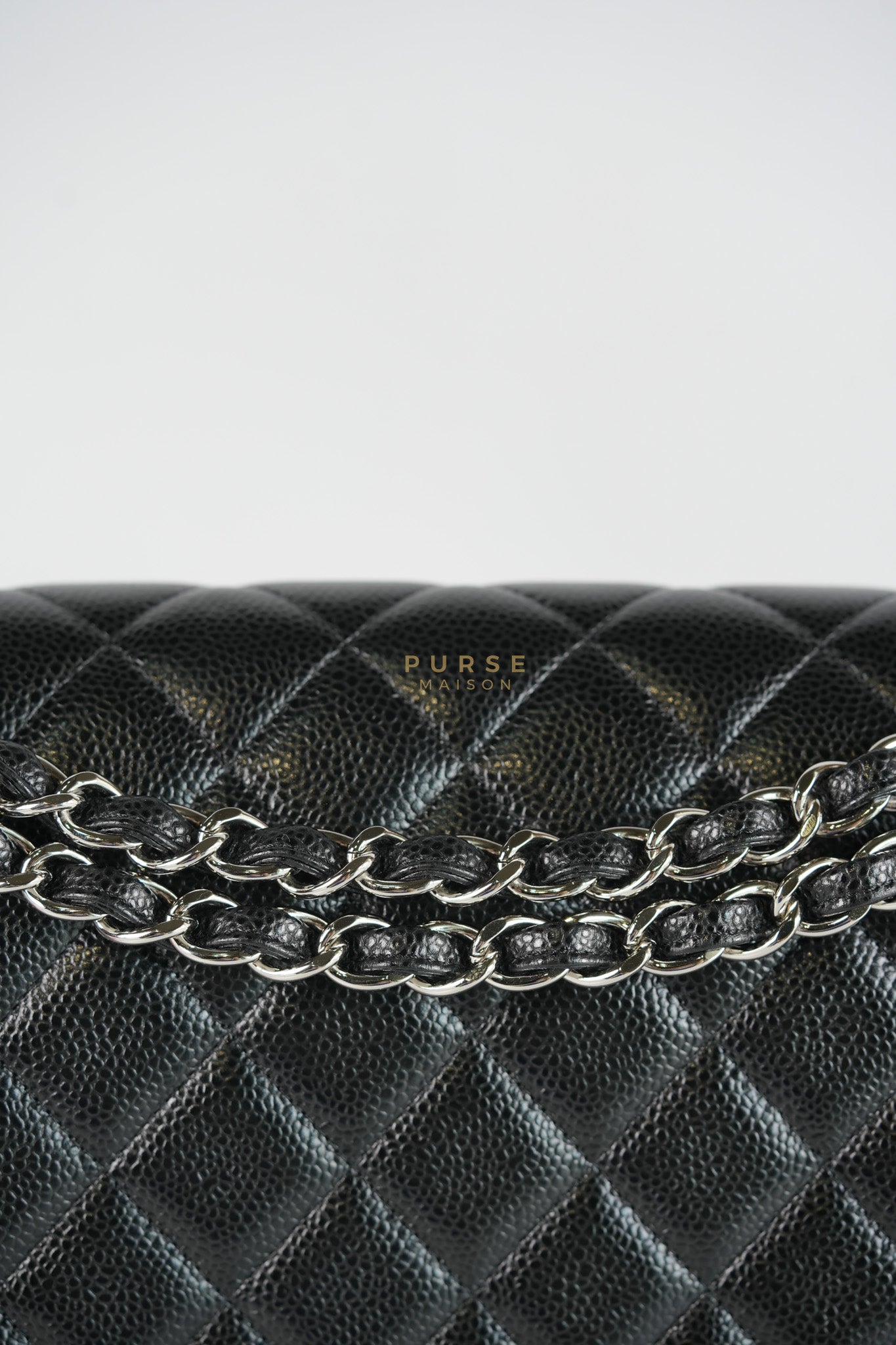 Maxi Black Silver Series 23 | Purse Maison Luxury Bags Shop