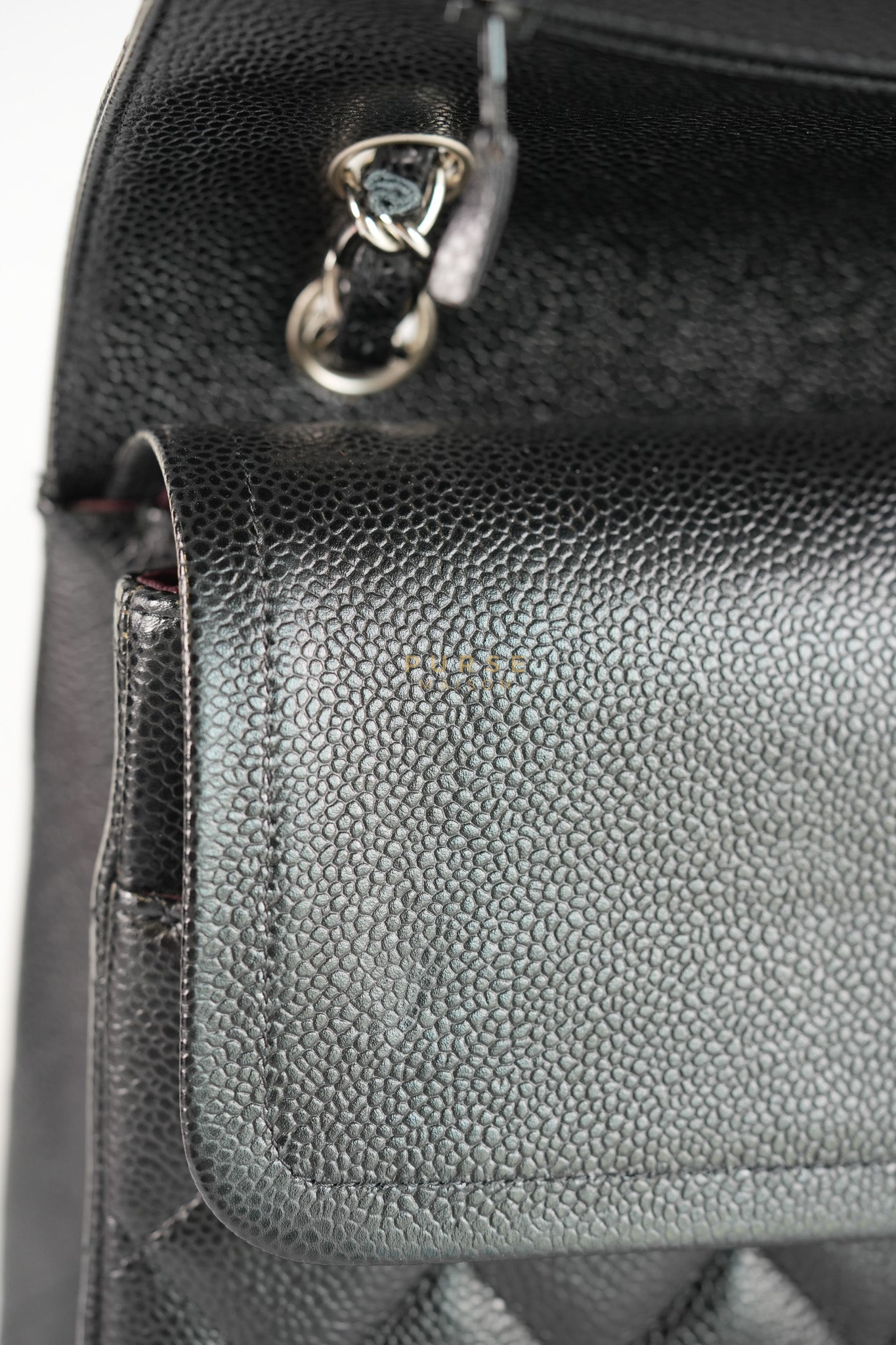 Maxi Black Silver Series 23 | Purse Maison Luxury Bags Shop