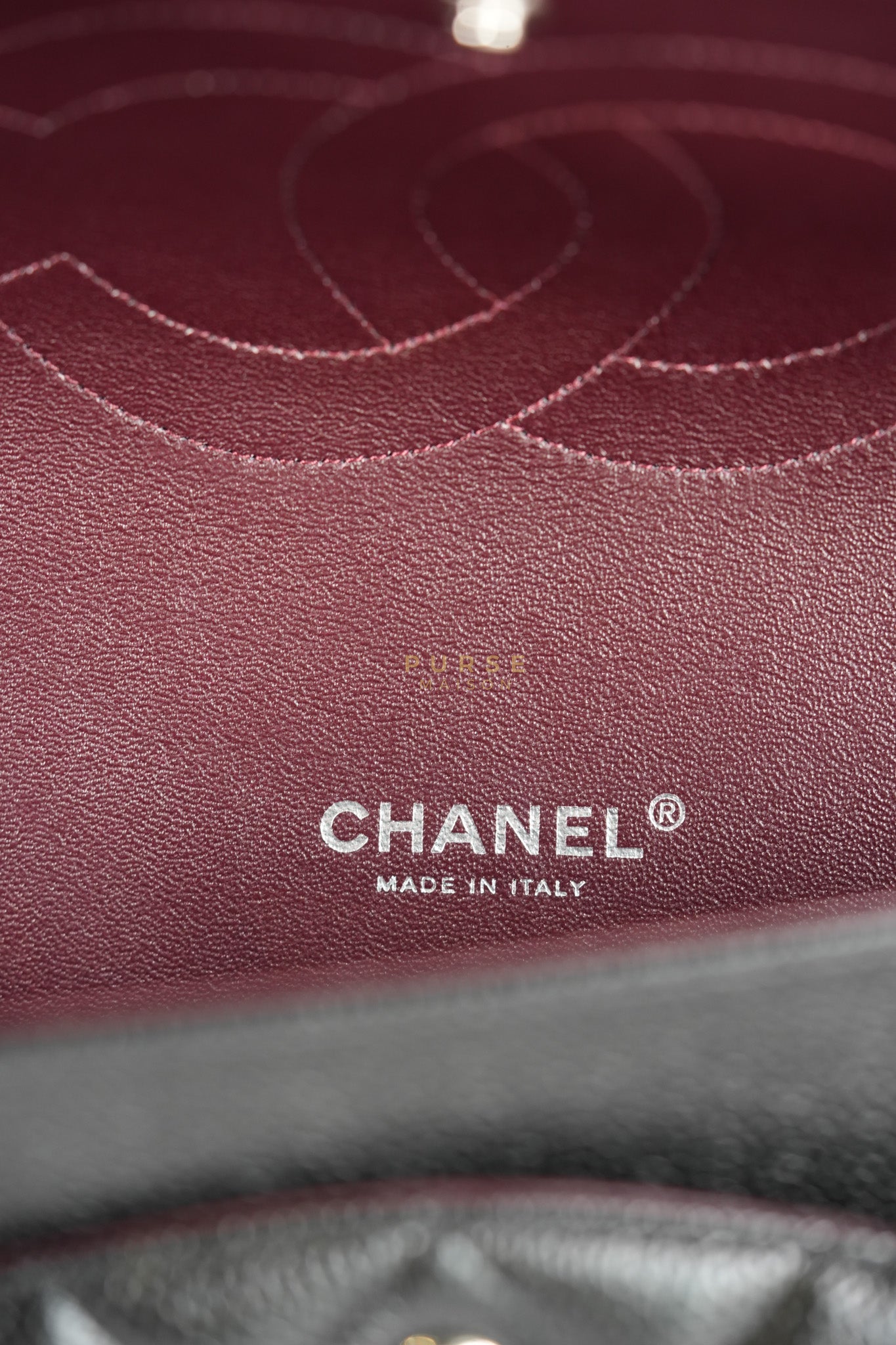 Maxi Black Silver Series 23 | Purse Maison Luxury Bags Shop