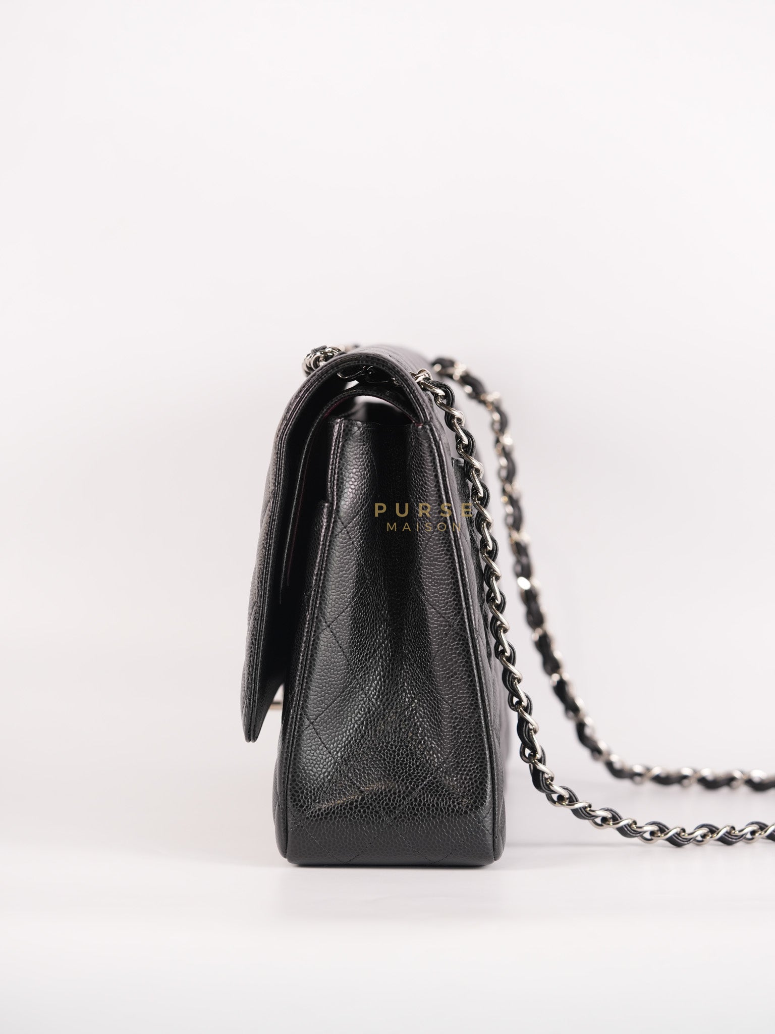 Maxi Black Silver Series 23 | Purse Maison Luxury Bags Shop
