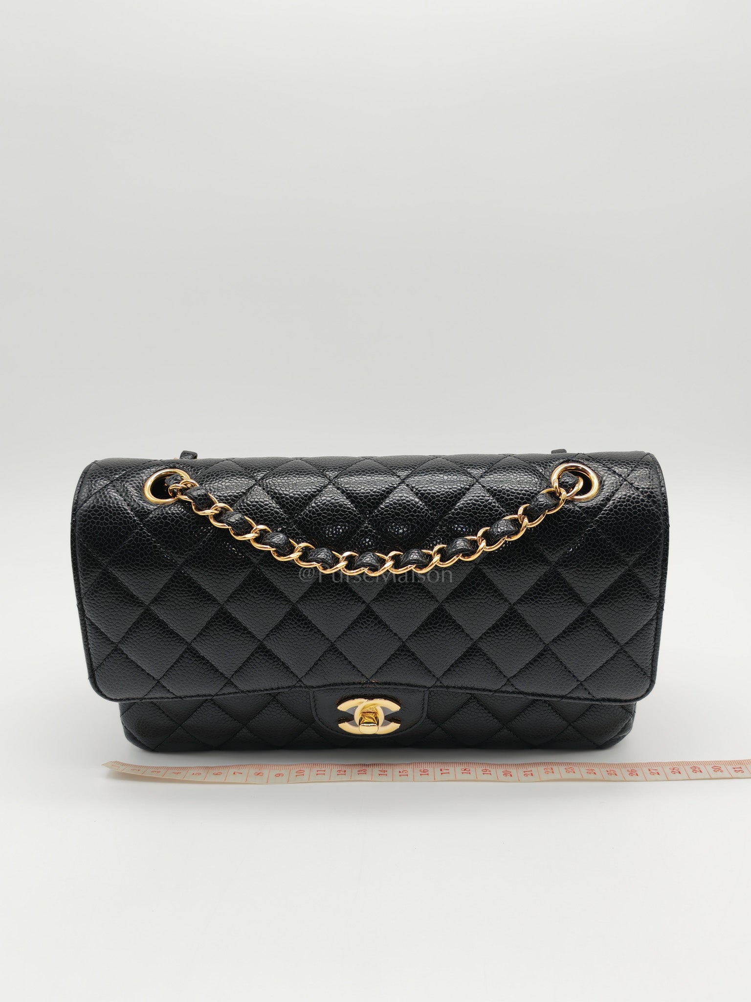 Medium Classic Double Flap Caviar GHW Microchip Unused Year 2022 K860XGCK