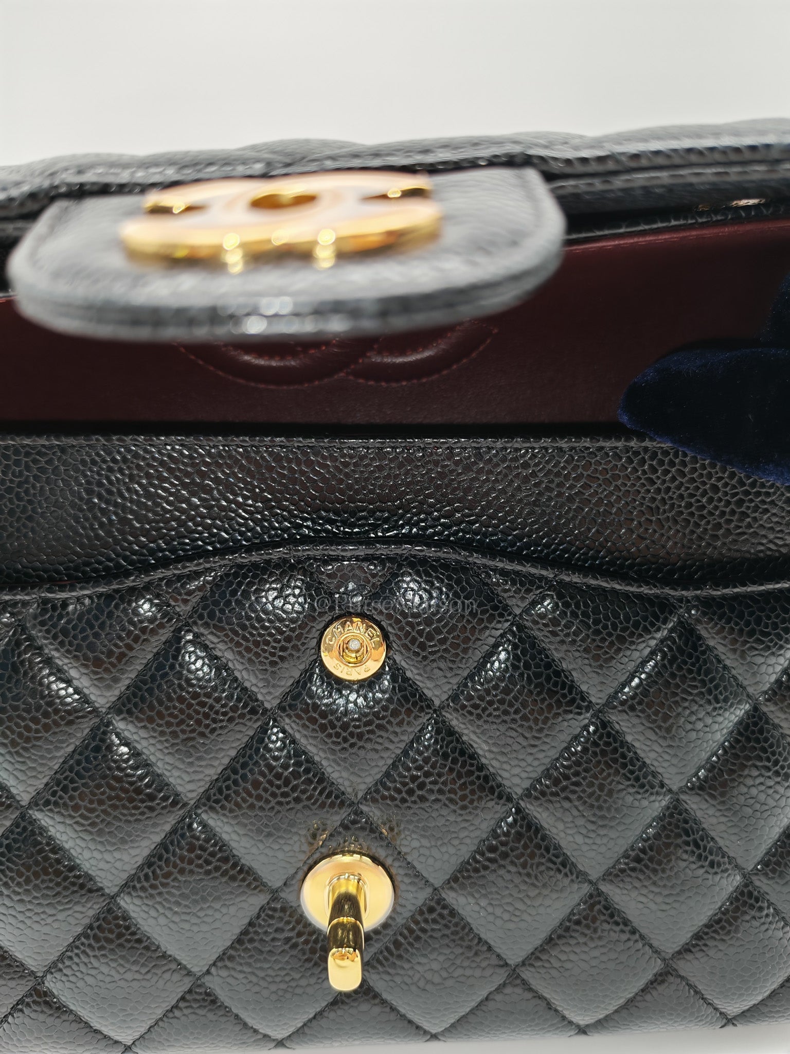 Medium Classic Double Flap Caviar GHW Microchip Unused Year 2022 K860XGCK