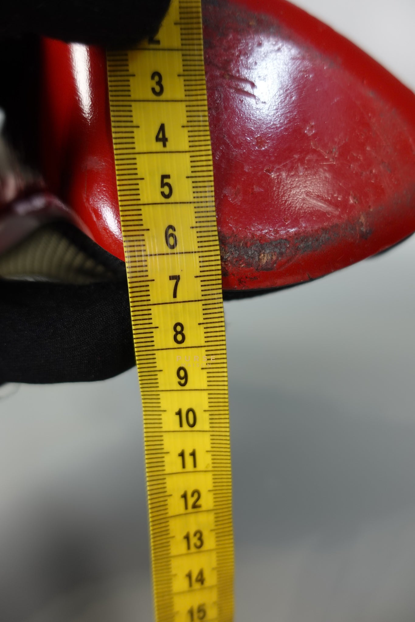 Mesh Black Leather Platform Pumps (Size 36EU 22.2cm) | Purse Maison Luxury Bags Shop