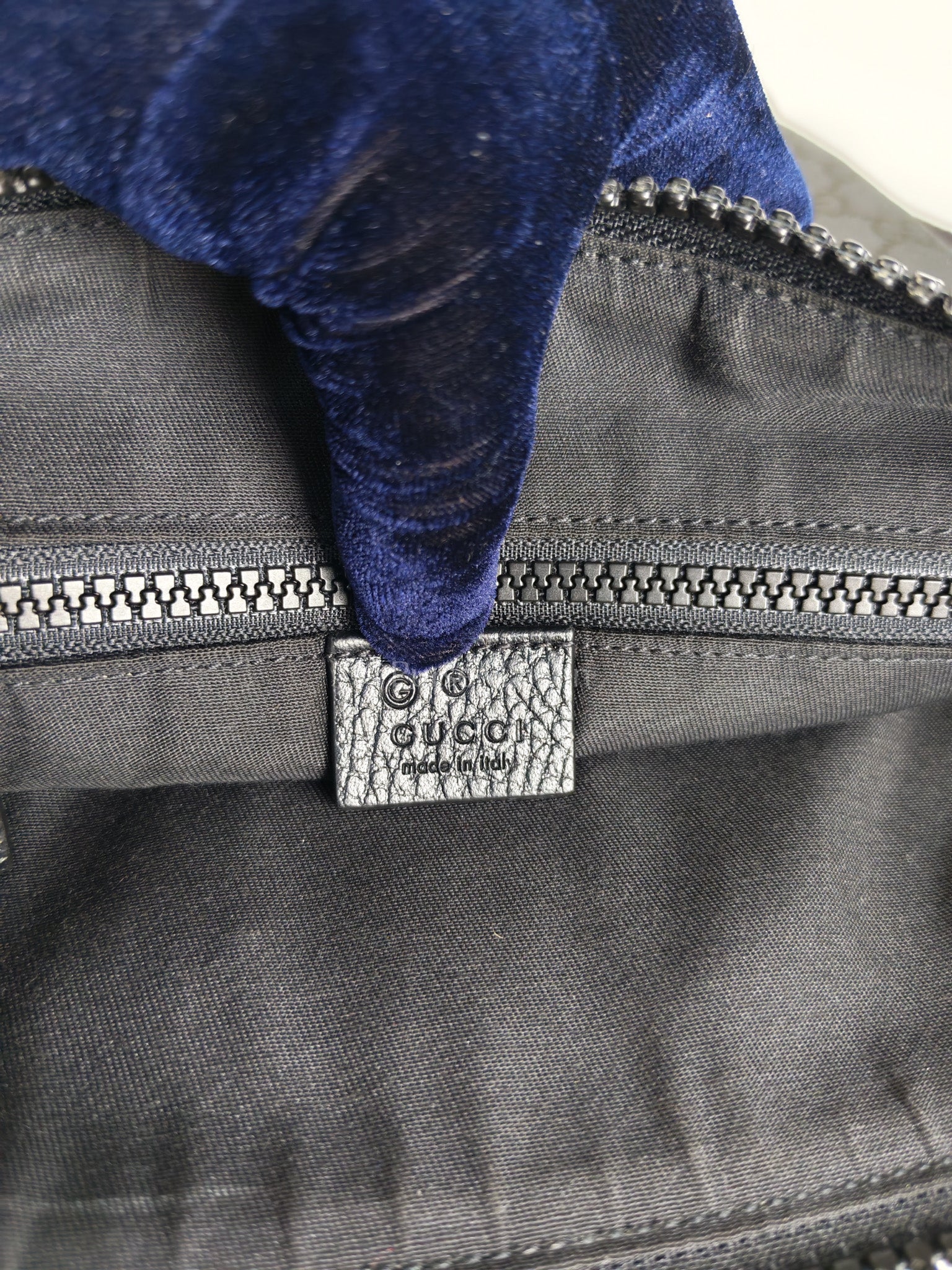 Messenger Bag in GG Guccissima Web Black Canvas | Purse Maison Luxury Bags Shop