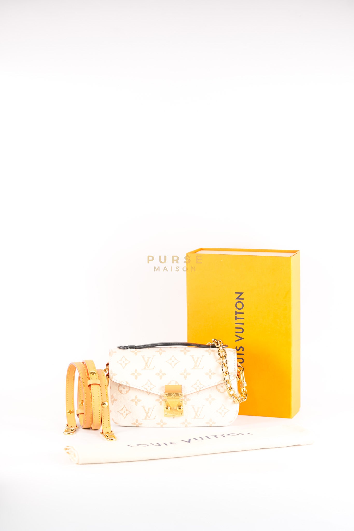 Metis East West Limited Edition Monogram in Dune (Microchip) | Purse Maison Luxury Bags Shop