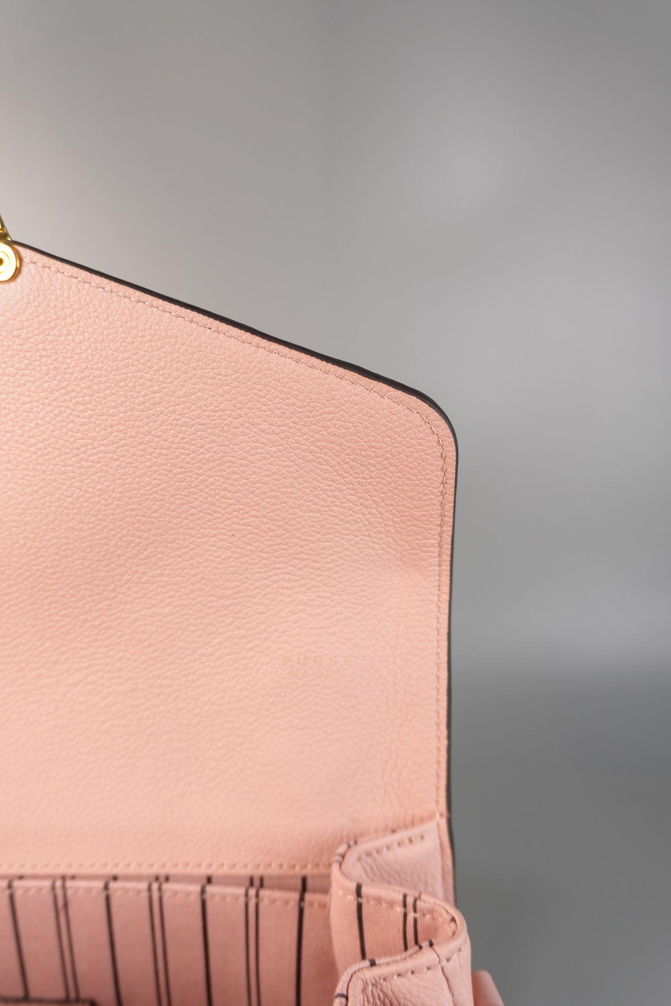 Metis In Rose Empreinte Leather (Date Code: DU0167) | Purse Maison Luxury Bags Shop