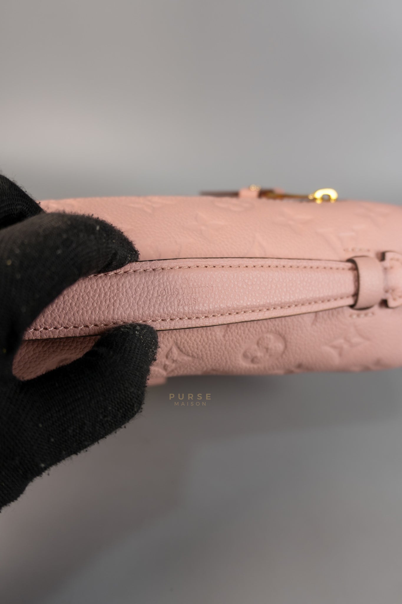Metis In Rose Empreinte Leather (Date Code: DU0167) | Purse Maison Luxury Bags Shop