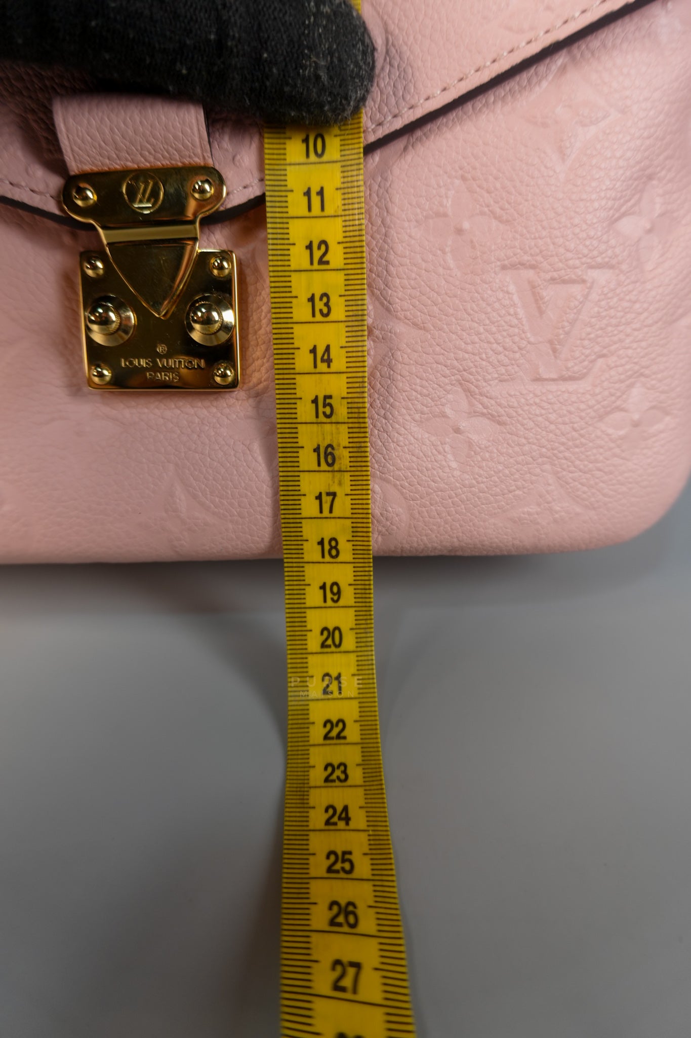 Metis In Rose Empreinte Leather (Date Code: DU0167) | Purse Maison Luxury Bags Shop