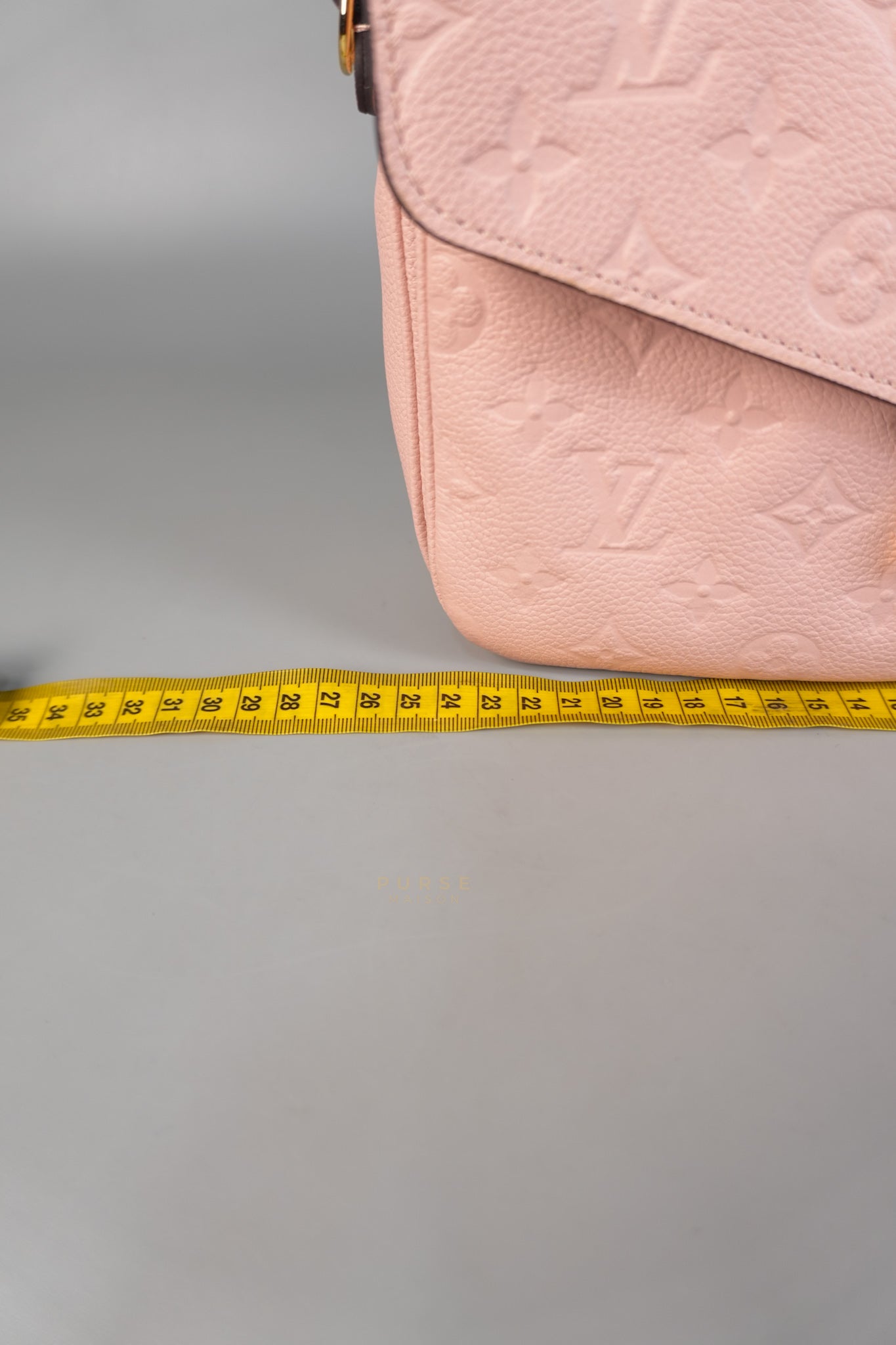 Metis In Rose Empreinte Leather (Date Code: DU0167) | Purse Maison Luxury Bags Shop