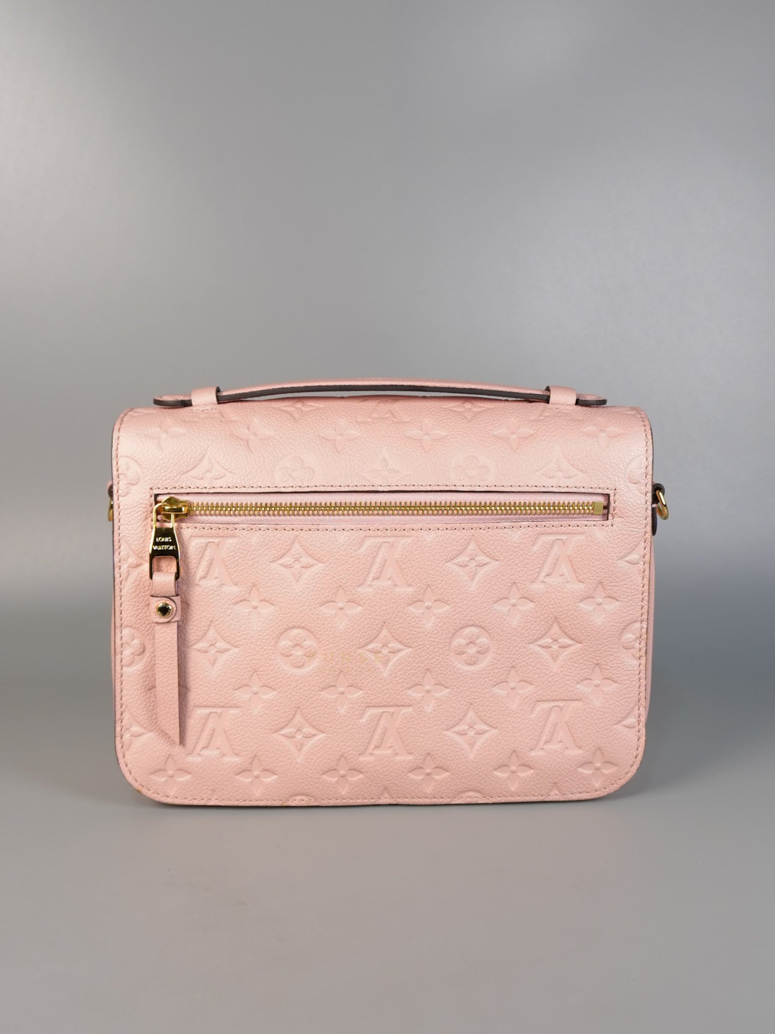 Metis In Rose Empreinte Leather (Date Code: DU0167) | Purse Maison Luxury Bags Shop