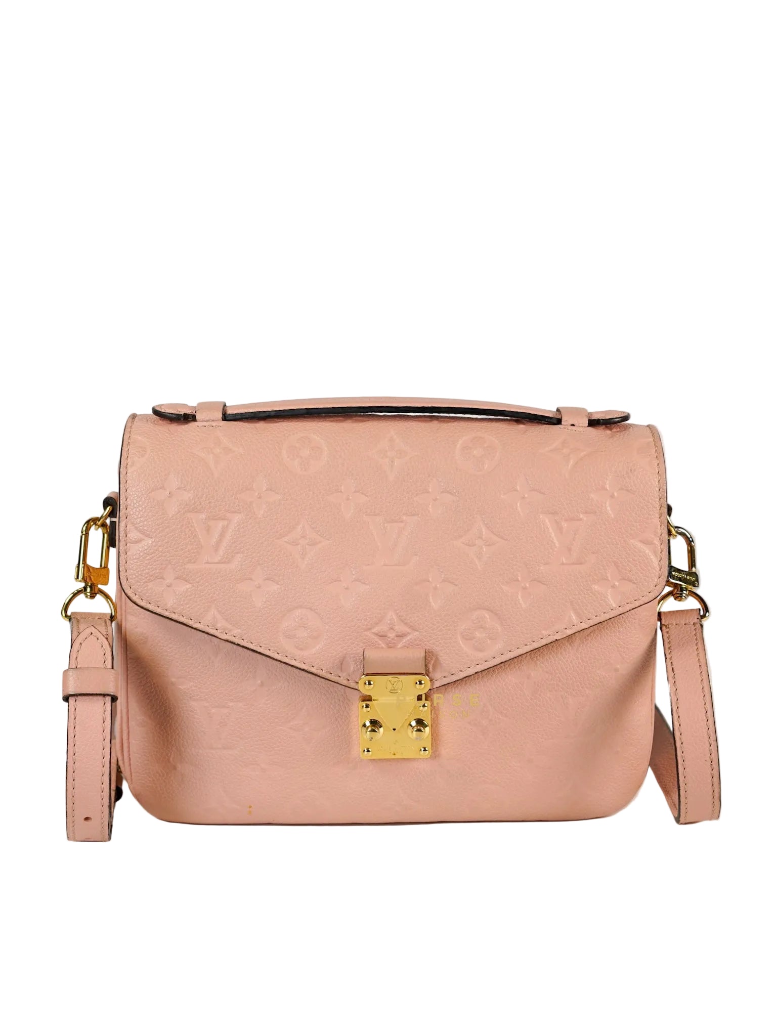 Metis in Rose Poudre Empreinte Monogram Canvas (Date Code: DU1177) | Purse Maison Luxury Bags Shop