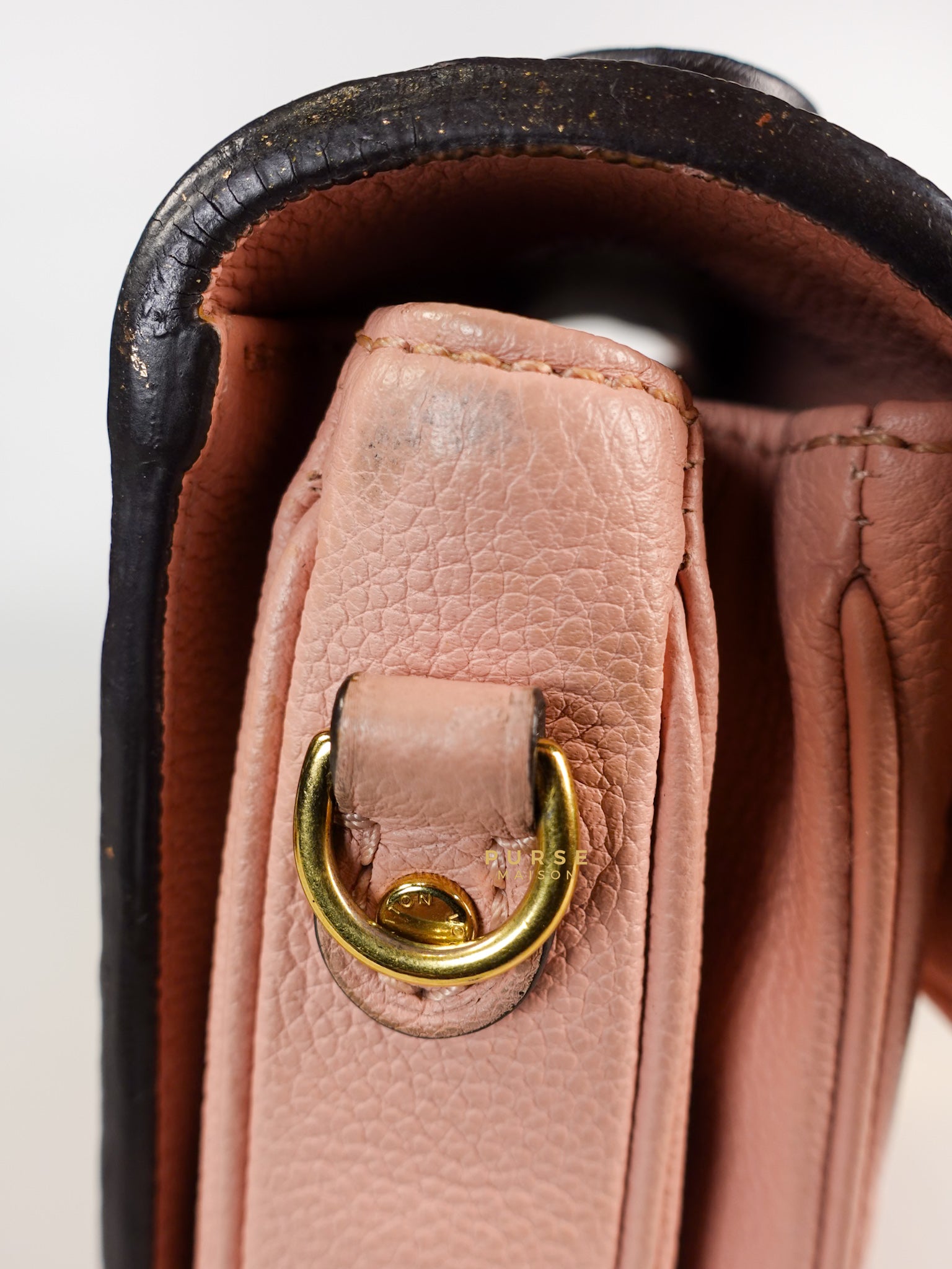 Metis in Rose Poudre Empreinte Monogram Canvas (Date Code: DU1177) | Purse Maison Luxury Bags Shop